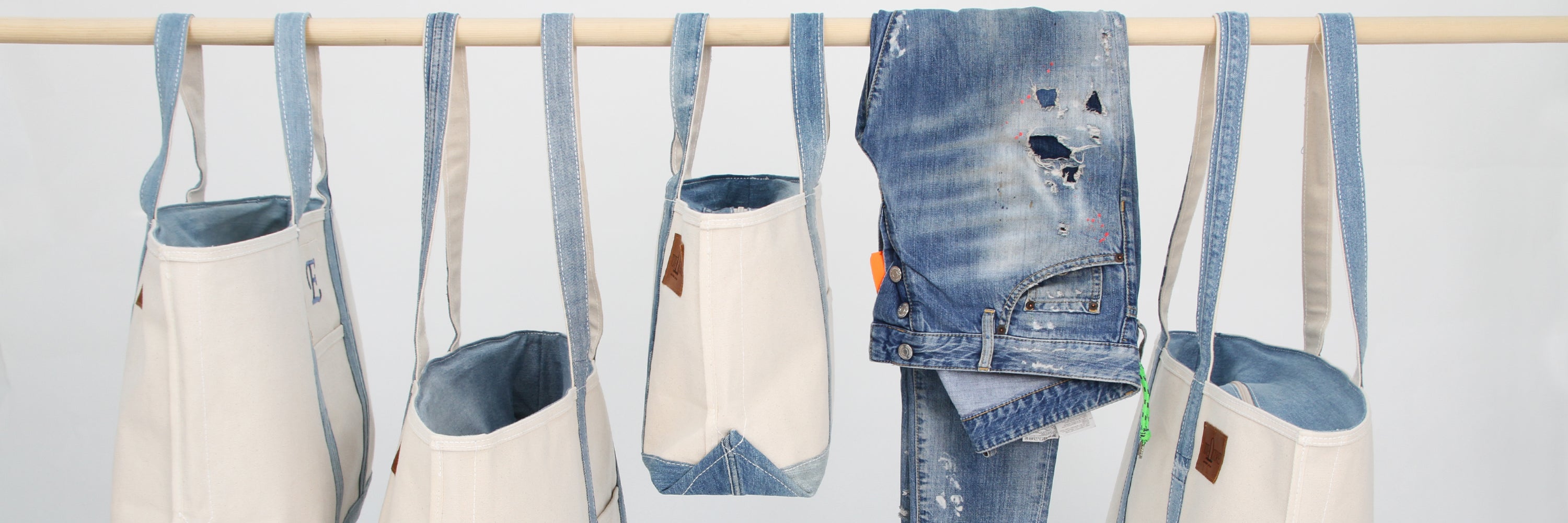 DENIM TOTE BAGS