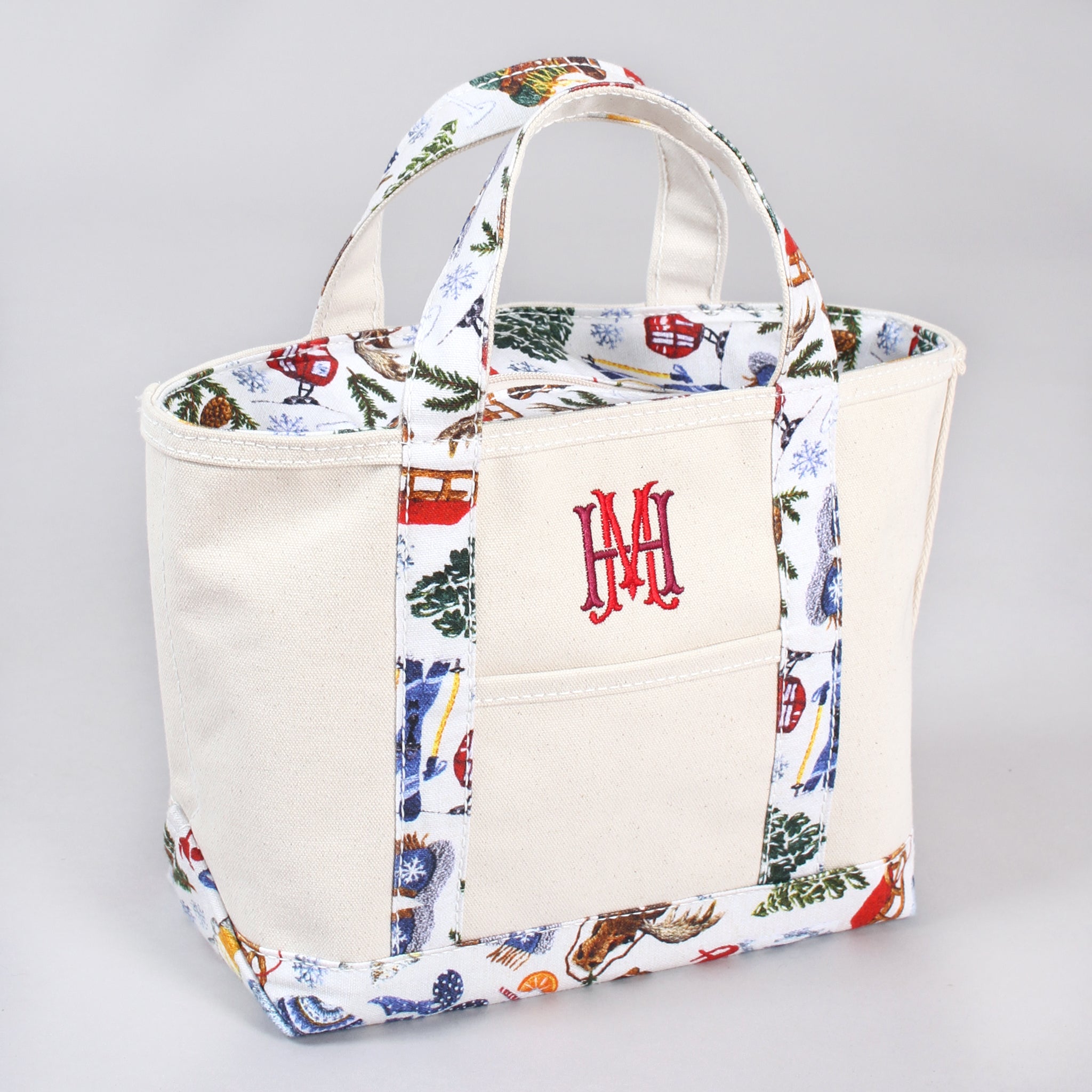 Apres Ski tote bag - monogram