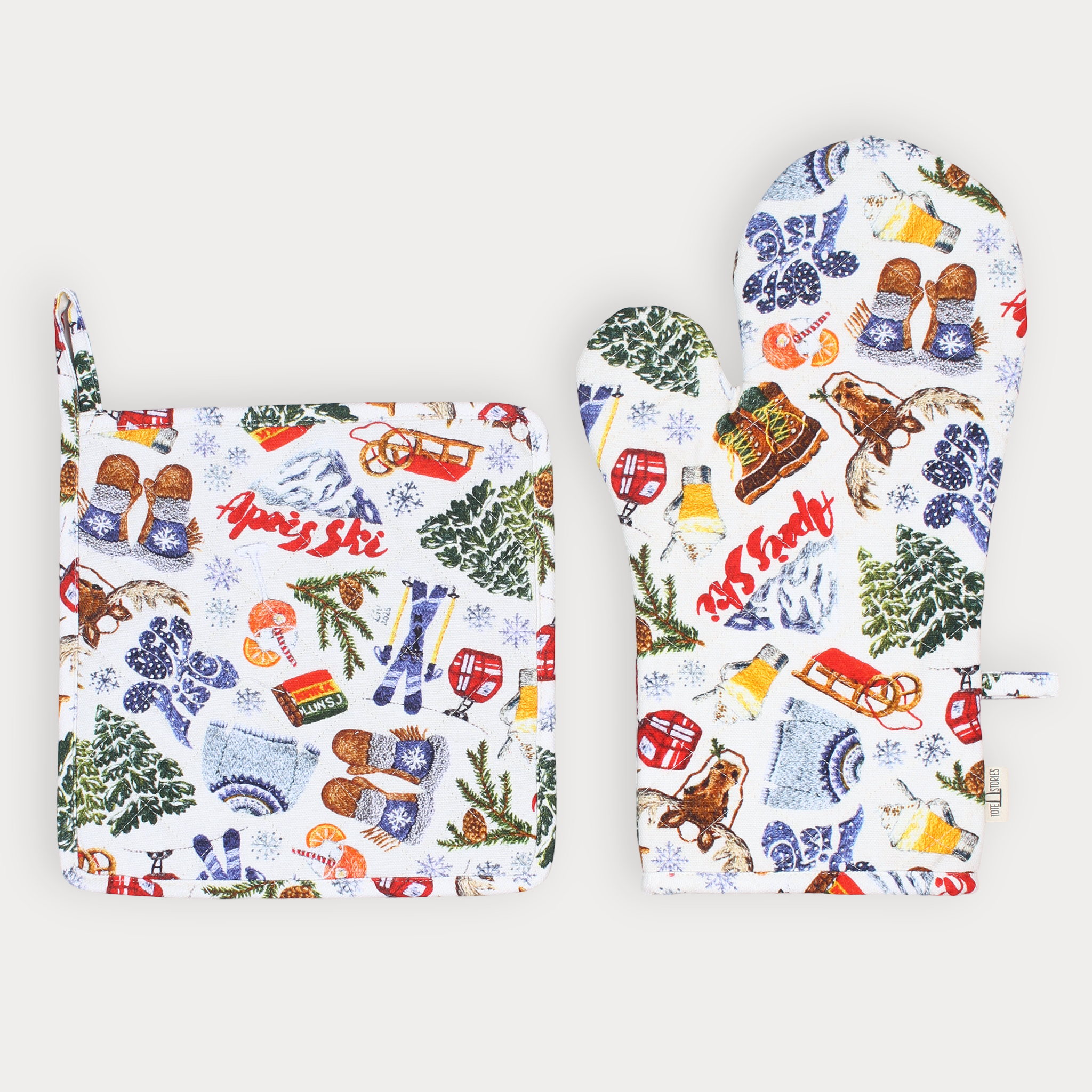 Grytvante & Grytlapp (Set om 2) - Après Ski