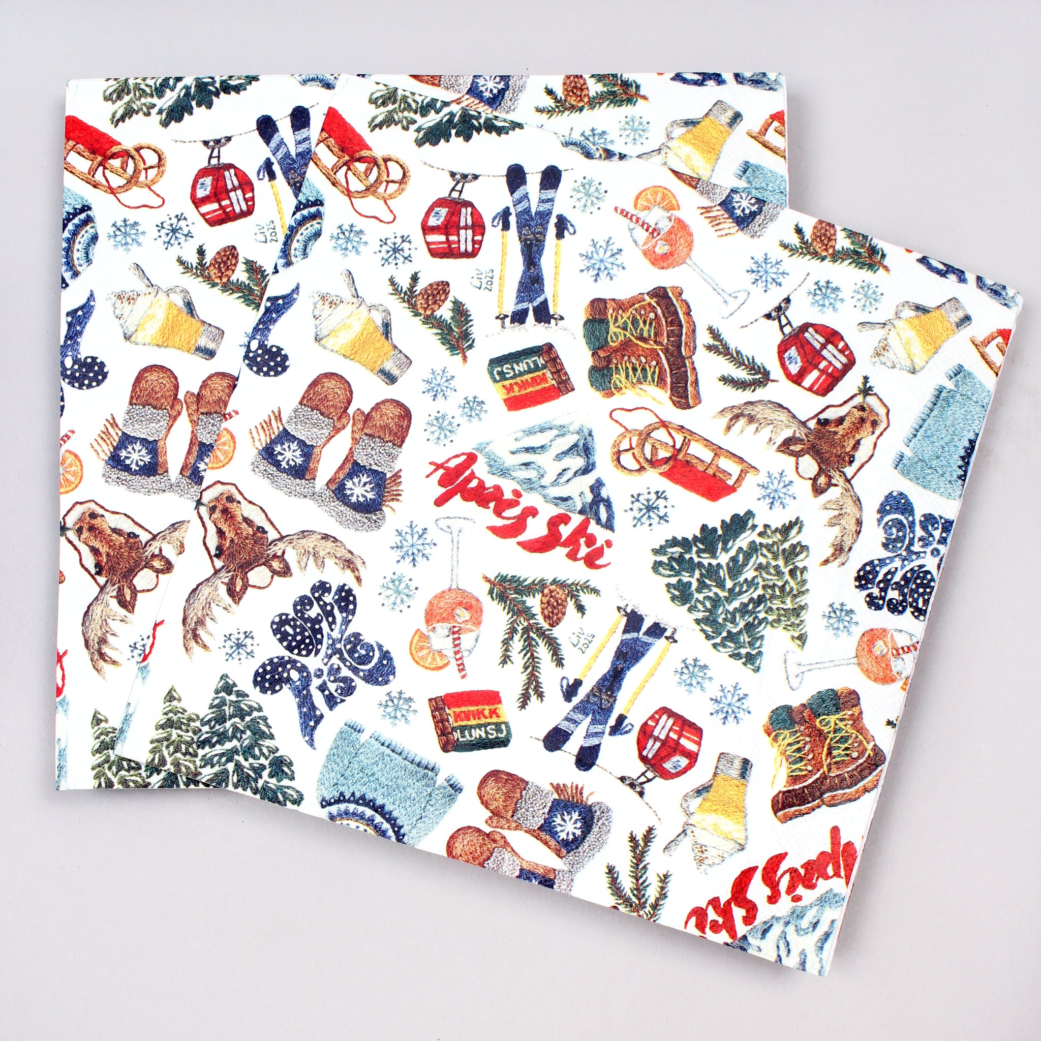 Apres Ski - paper napkins