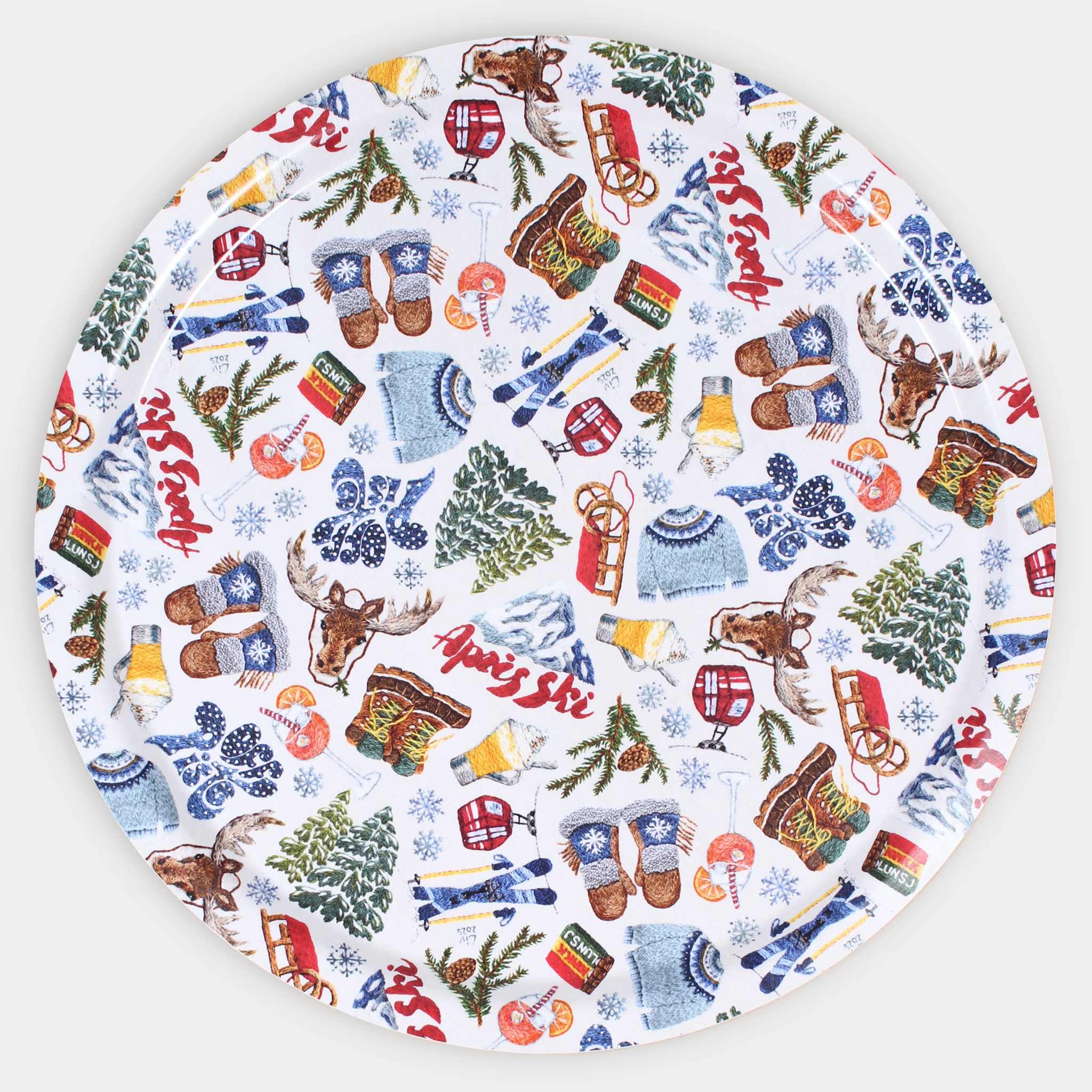 Tray 39 cm - Après Ski