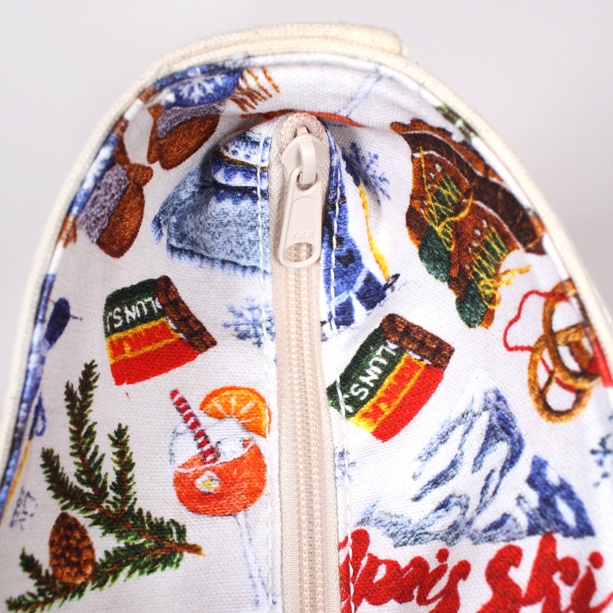 Apres Ski tote bag - zip