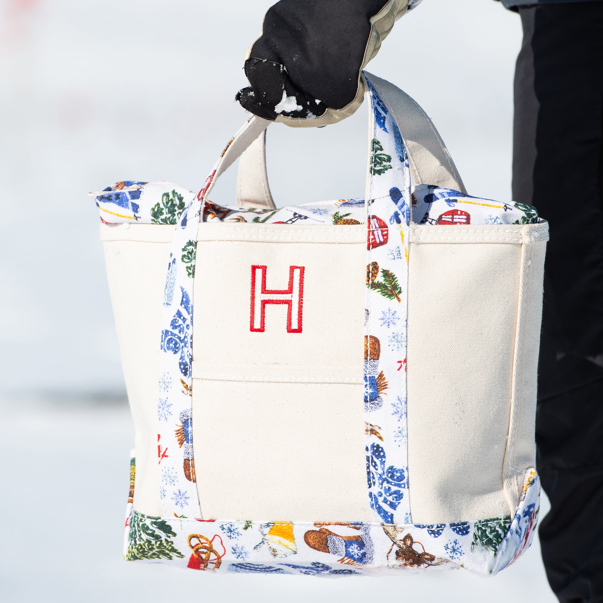 Apres Ski tote bag