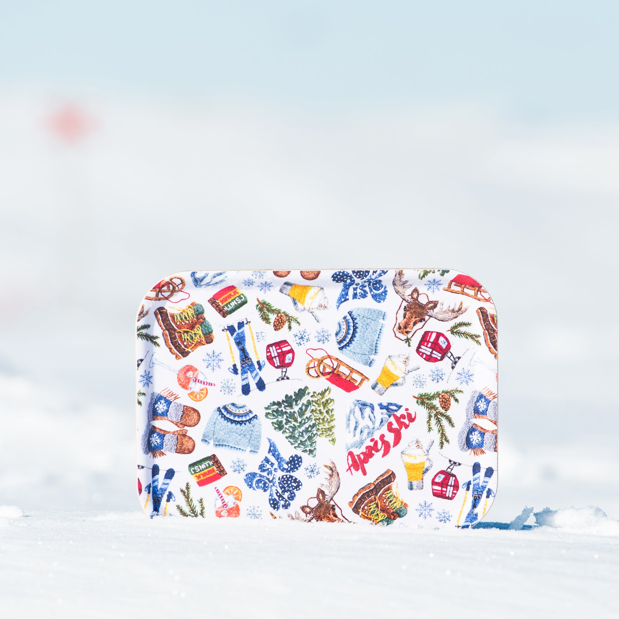 Apres Ski - Tray 27x20 cm