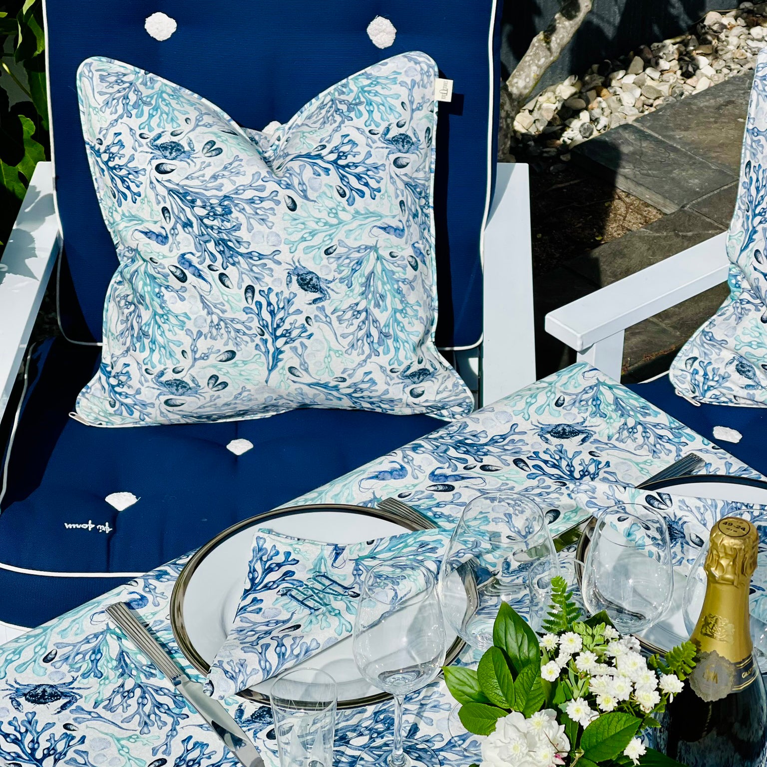 Pillow case - Beach Falsterbo Ocean