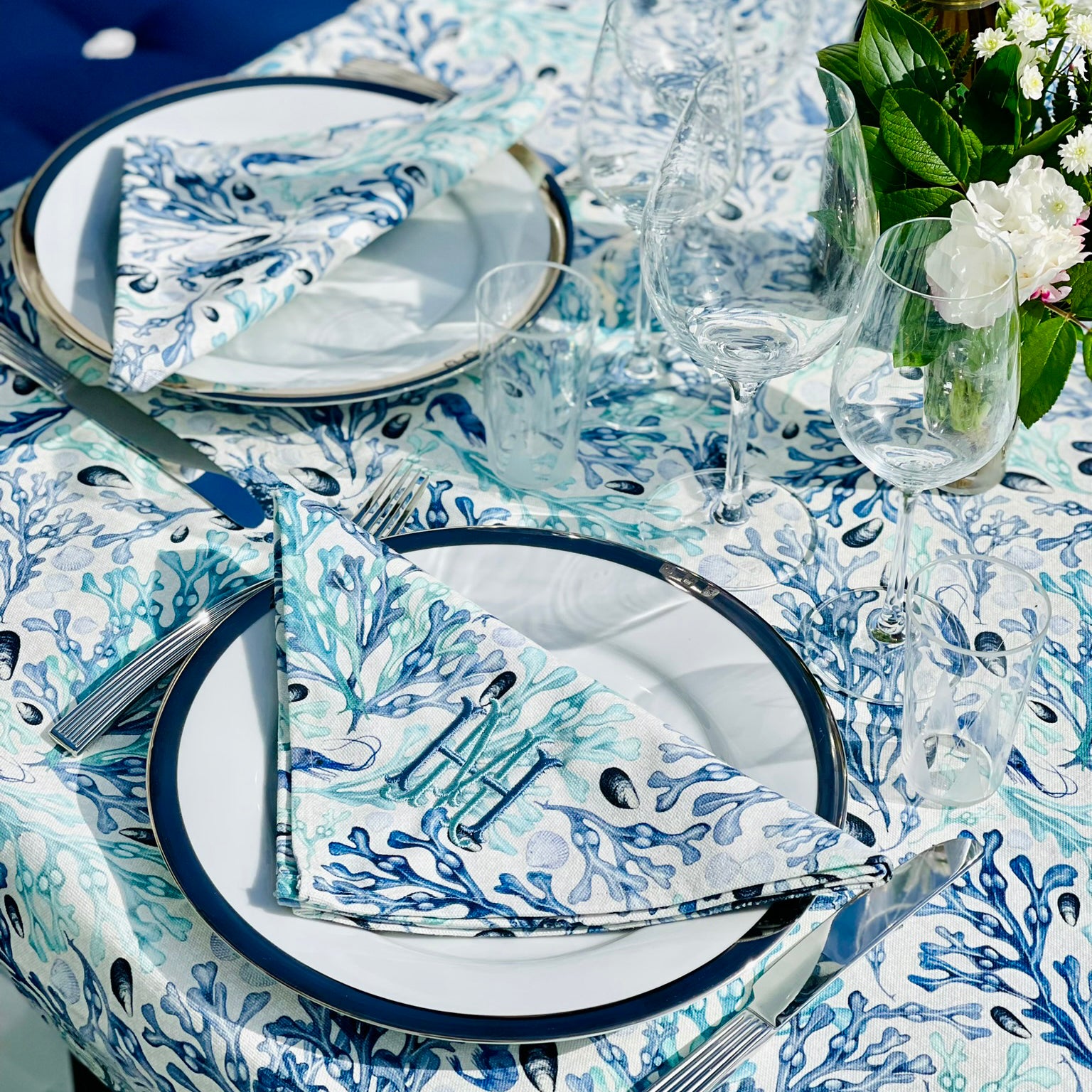 Table cloth - Beach Falsterbo Ocean