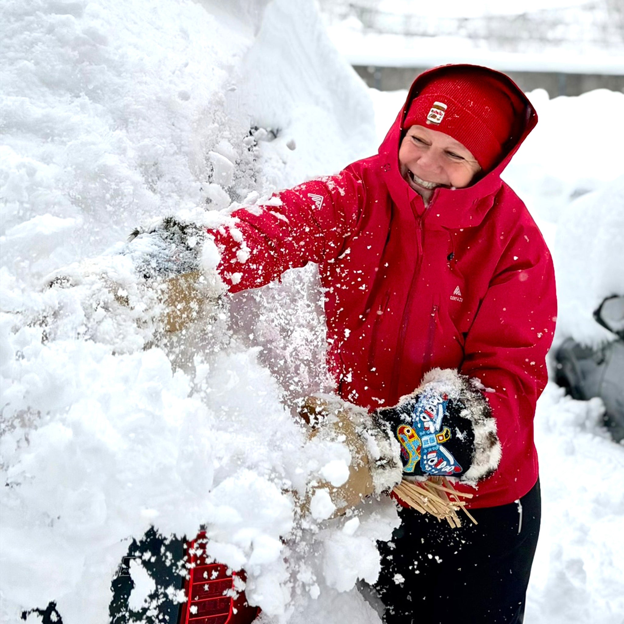 Classic Beanie - London Red