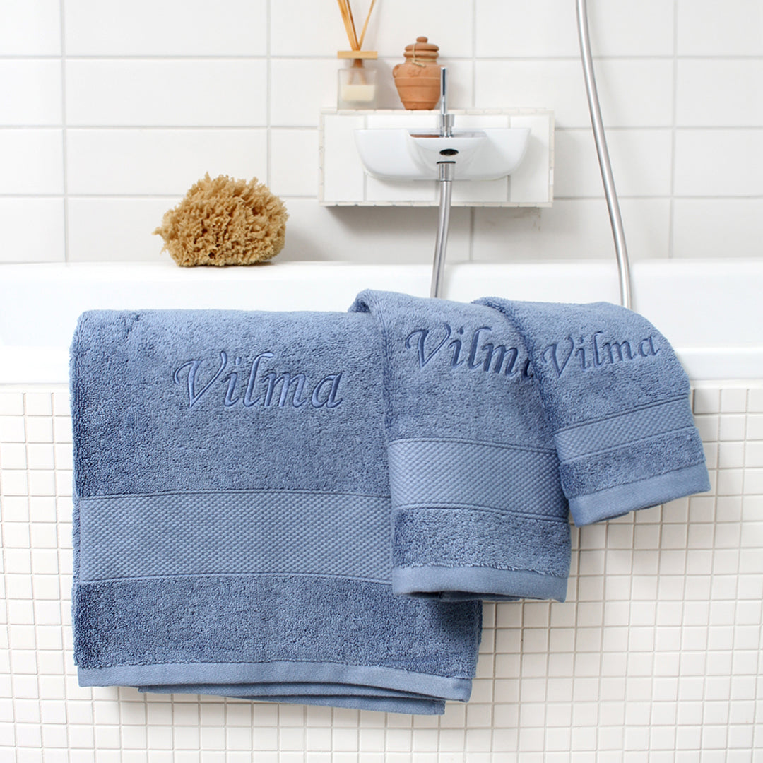 Bath Towel 'Set om 3' - Falsterbo Sky