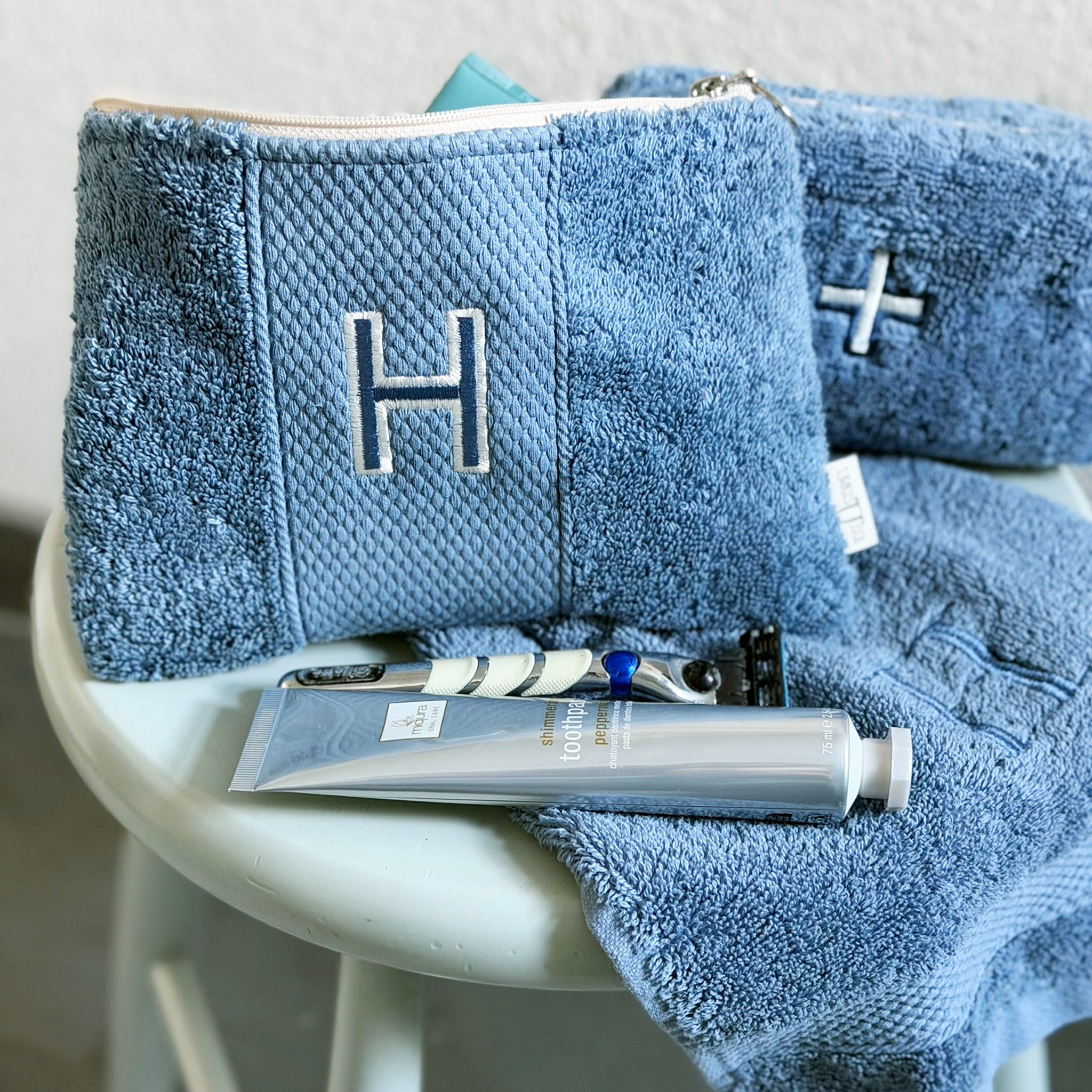 Pouch - Bath Towel Falsterbo Sky