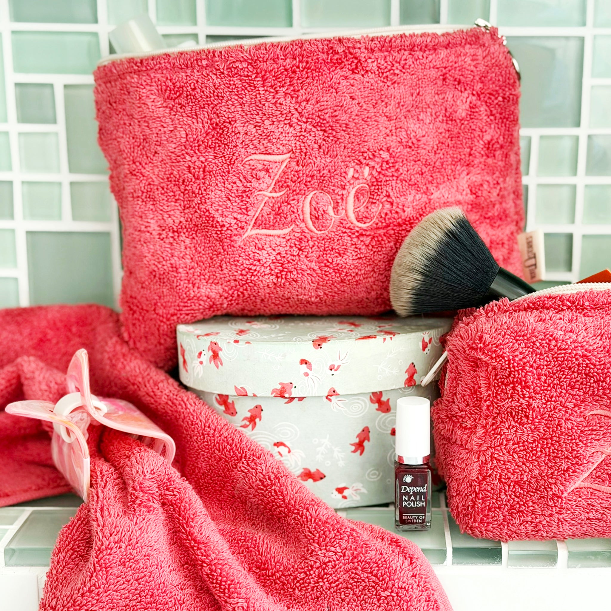 Pouch - Bath Towel Skanör Sunset