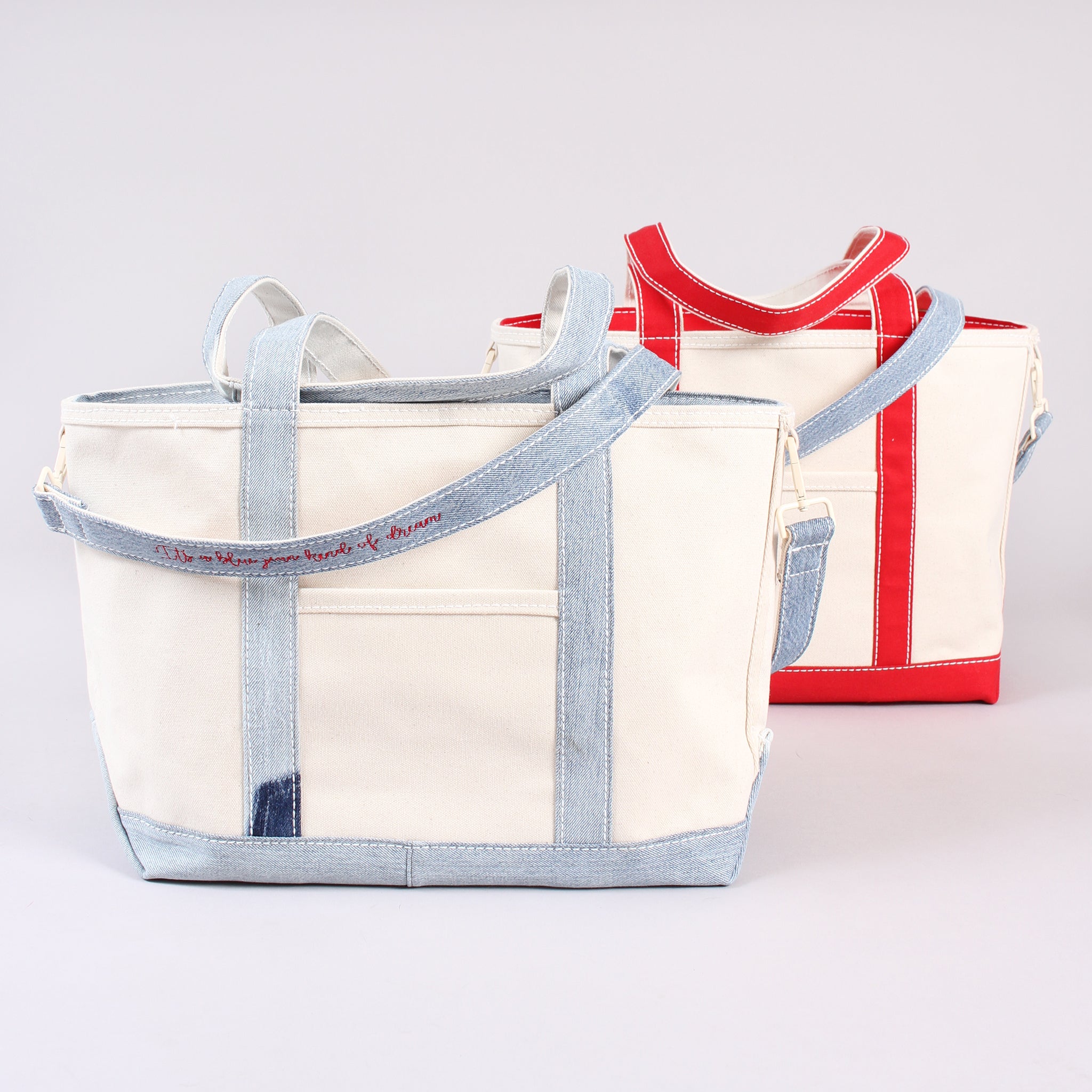 Long Strap - Denim Light Indigo