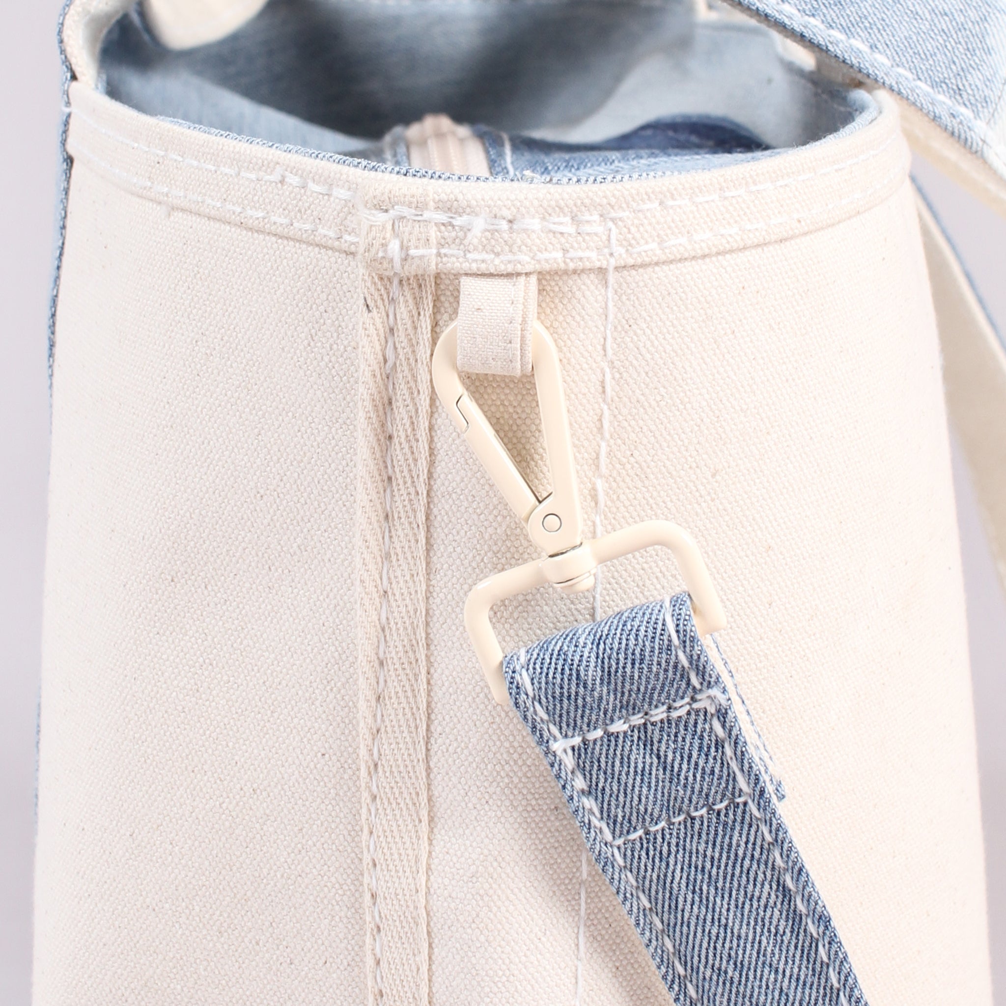 Long Strap - Denim Light Indigo