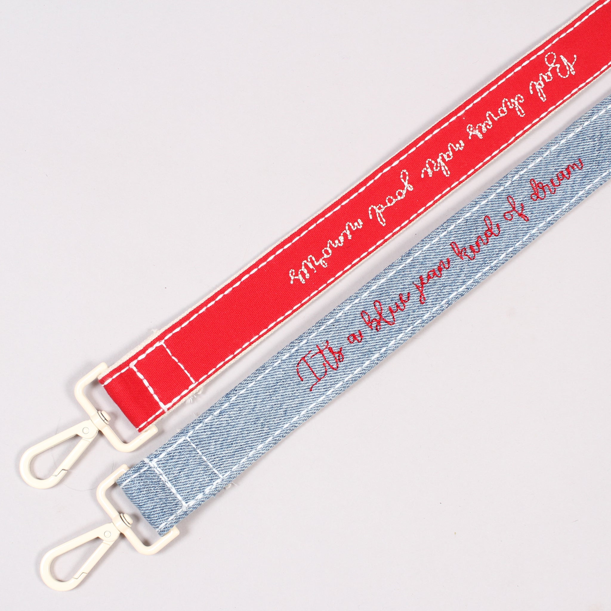 Long Strap - Denim Light Indigo