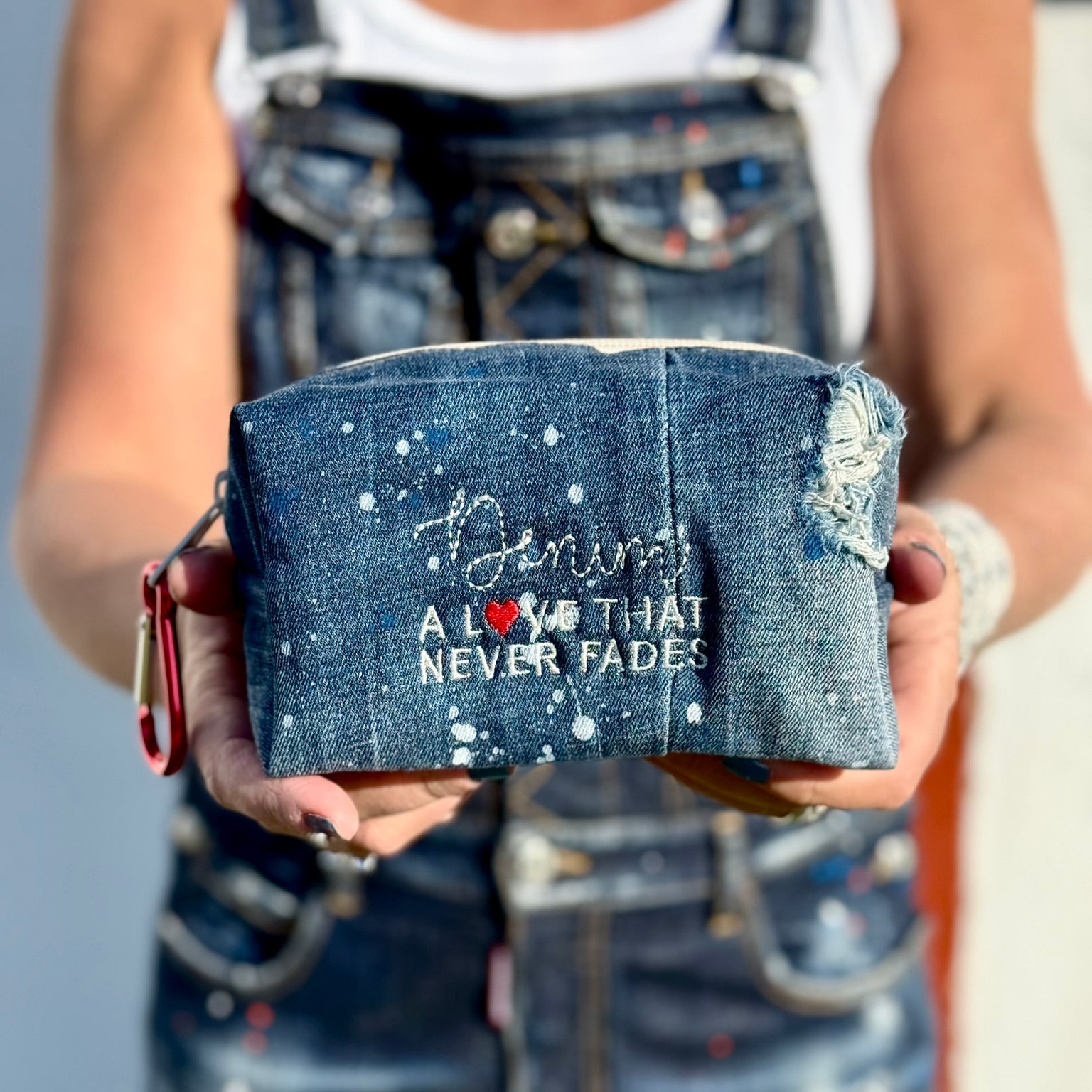 Makeup Bag - Denim