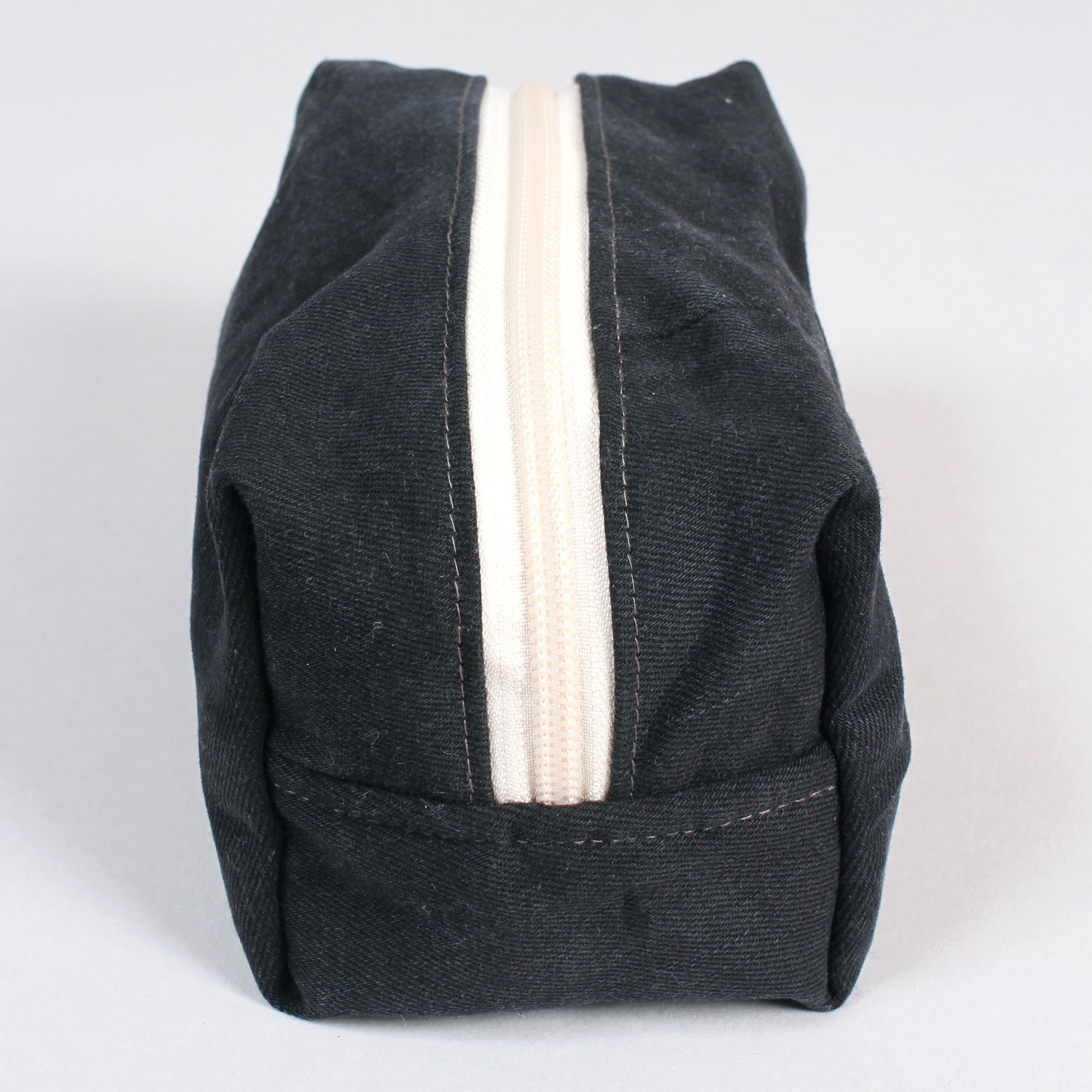Makeup Bag - Black Denim