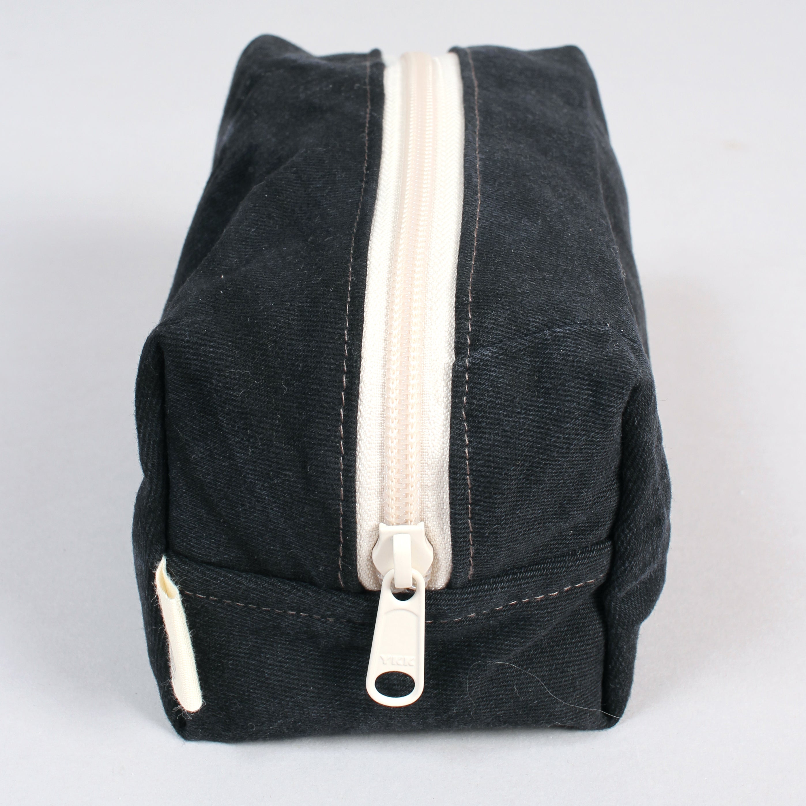 Makeup Bag - Black Denim