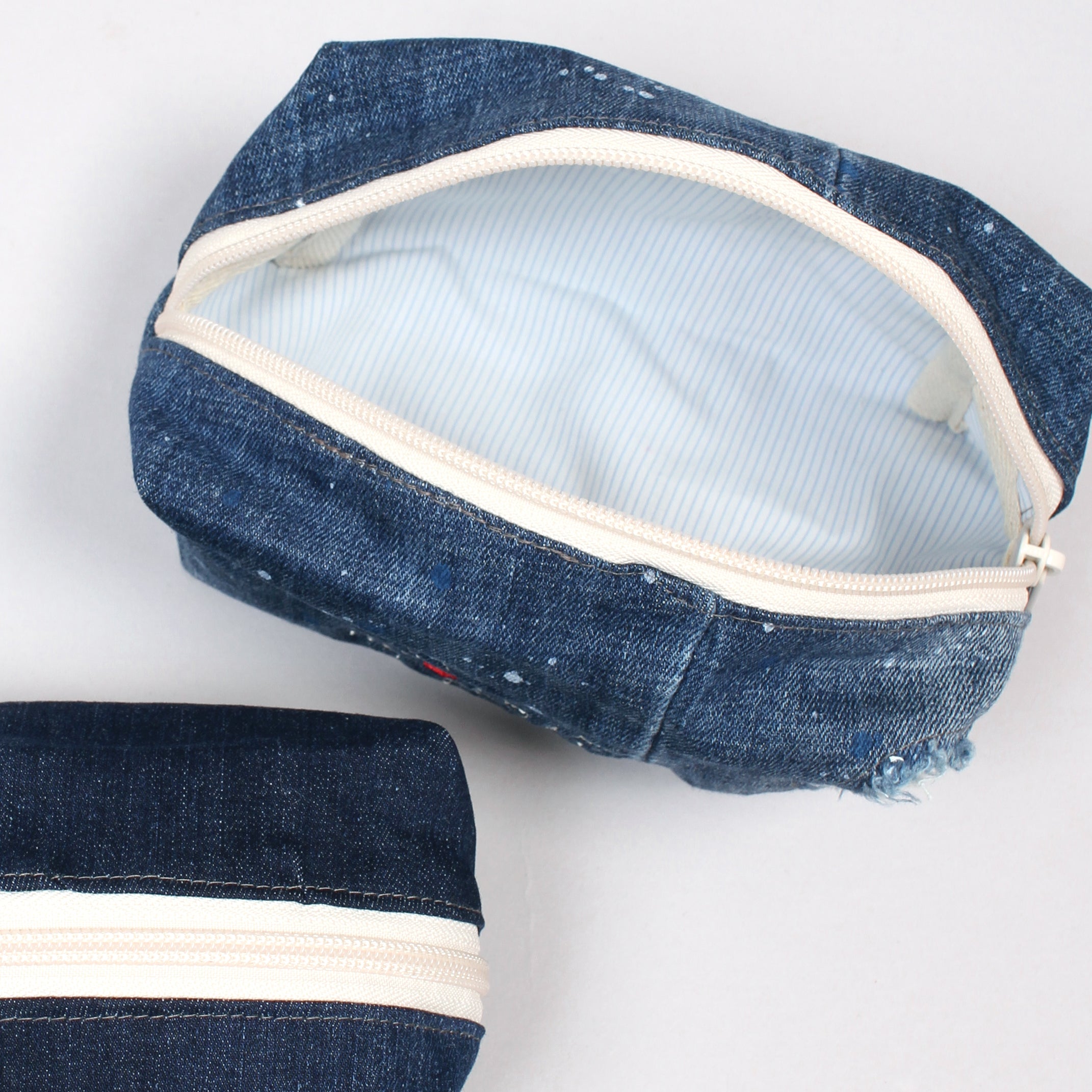 Makeup Bag - Denim Dark Indigo