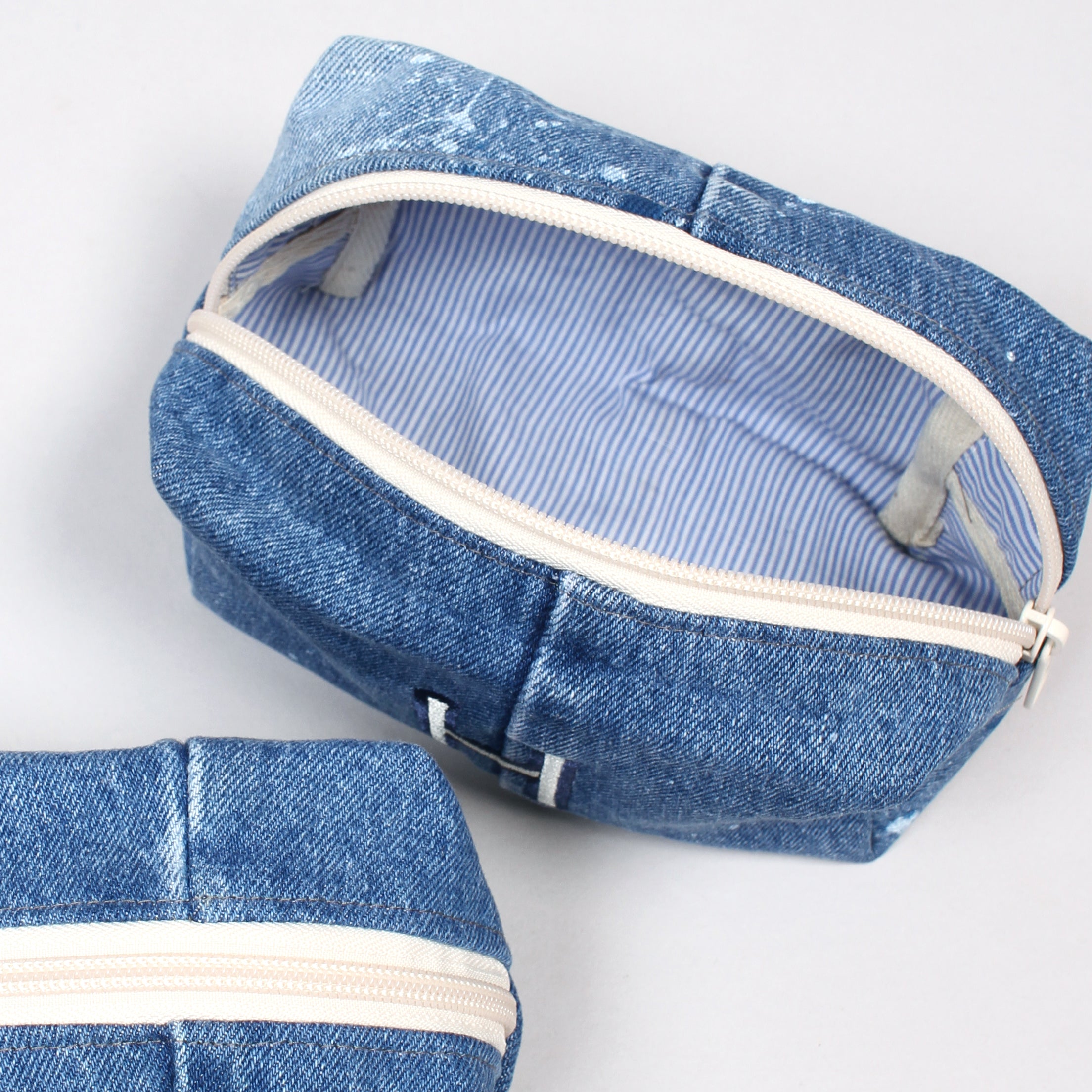 Makeup Bag - Denim Medium Indigo