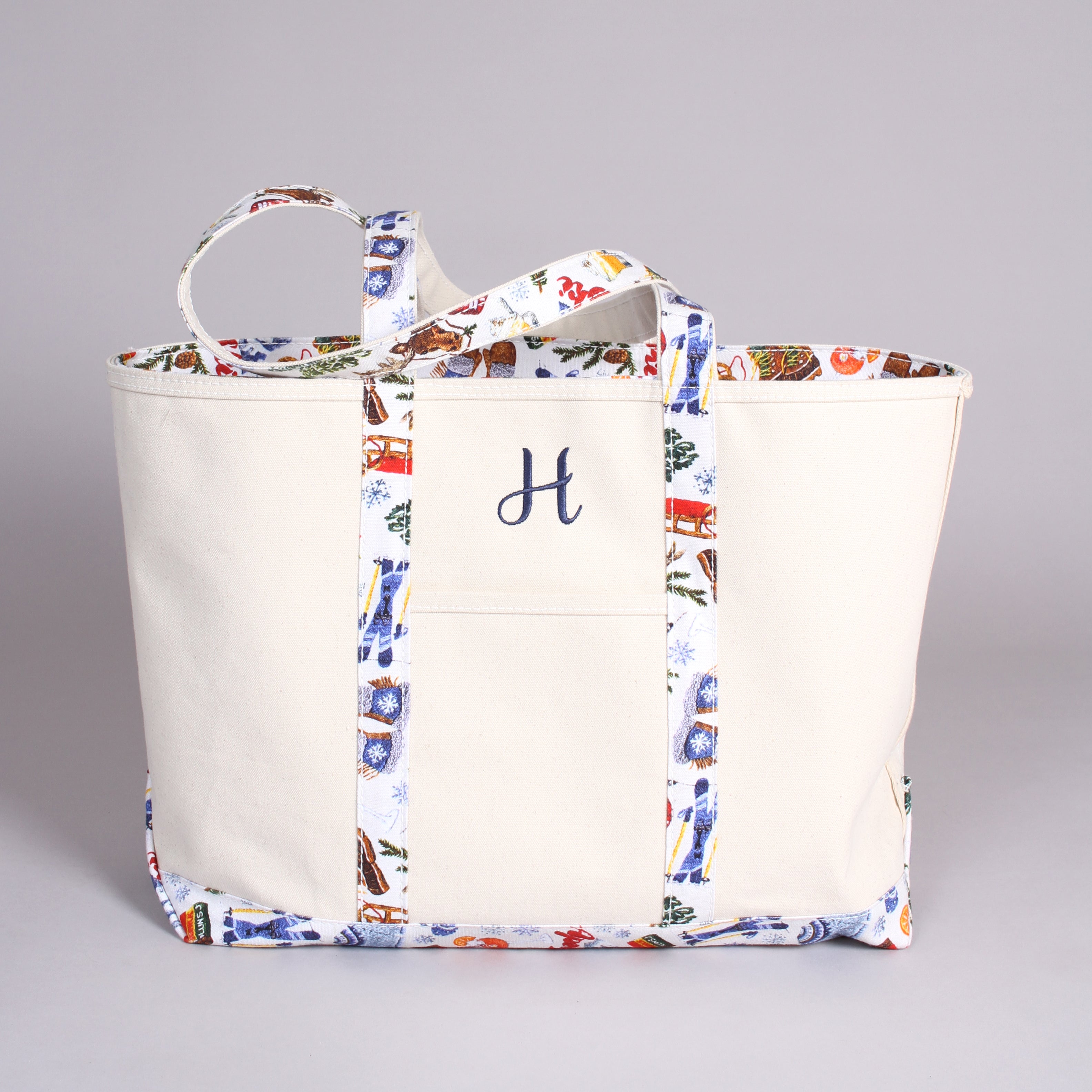 Apres Ski tote bag - monogram