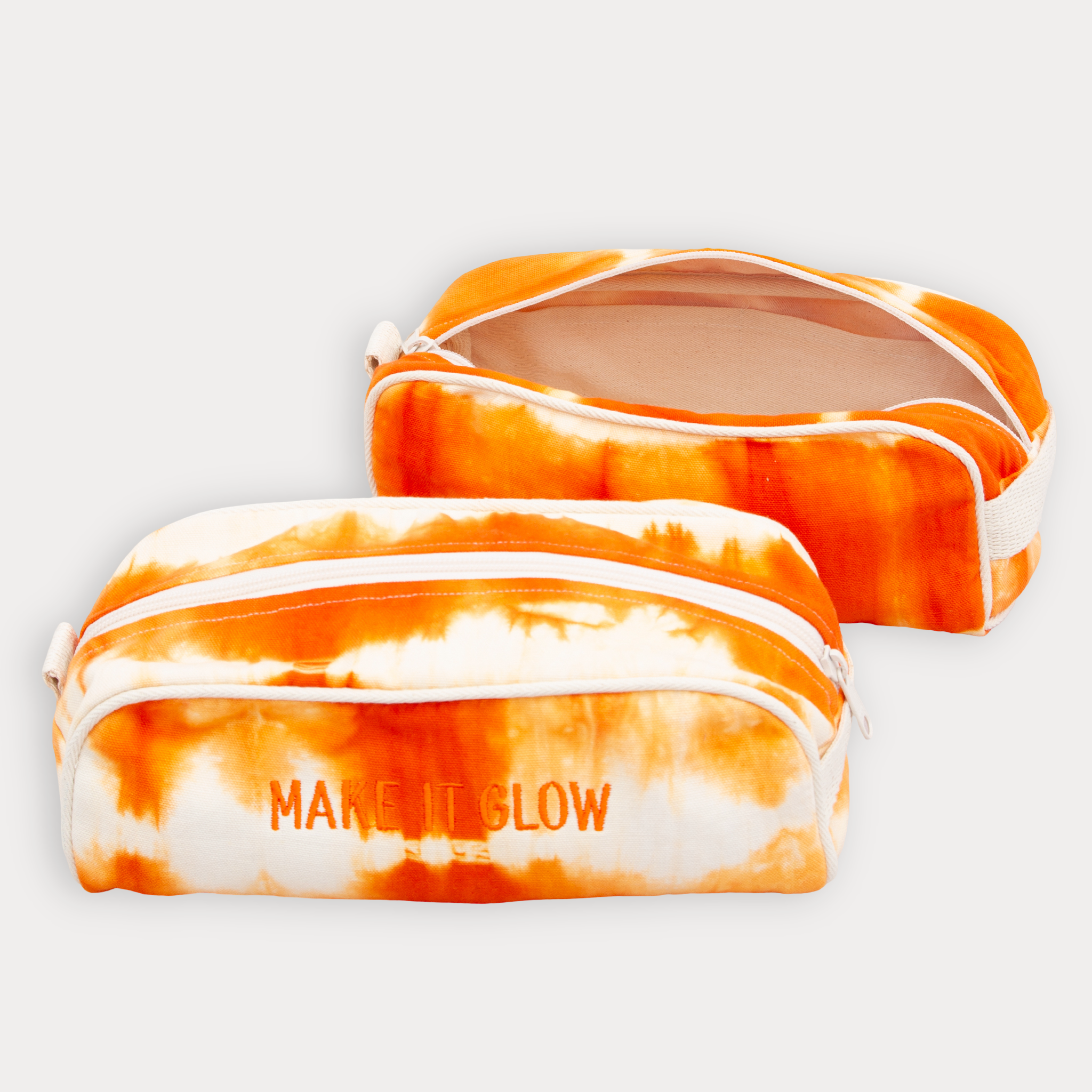 Toiletry Bag - Shibori Orange