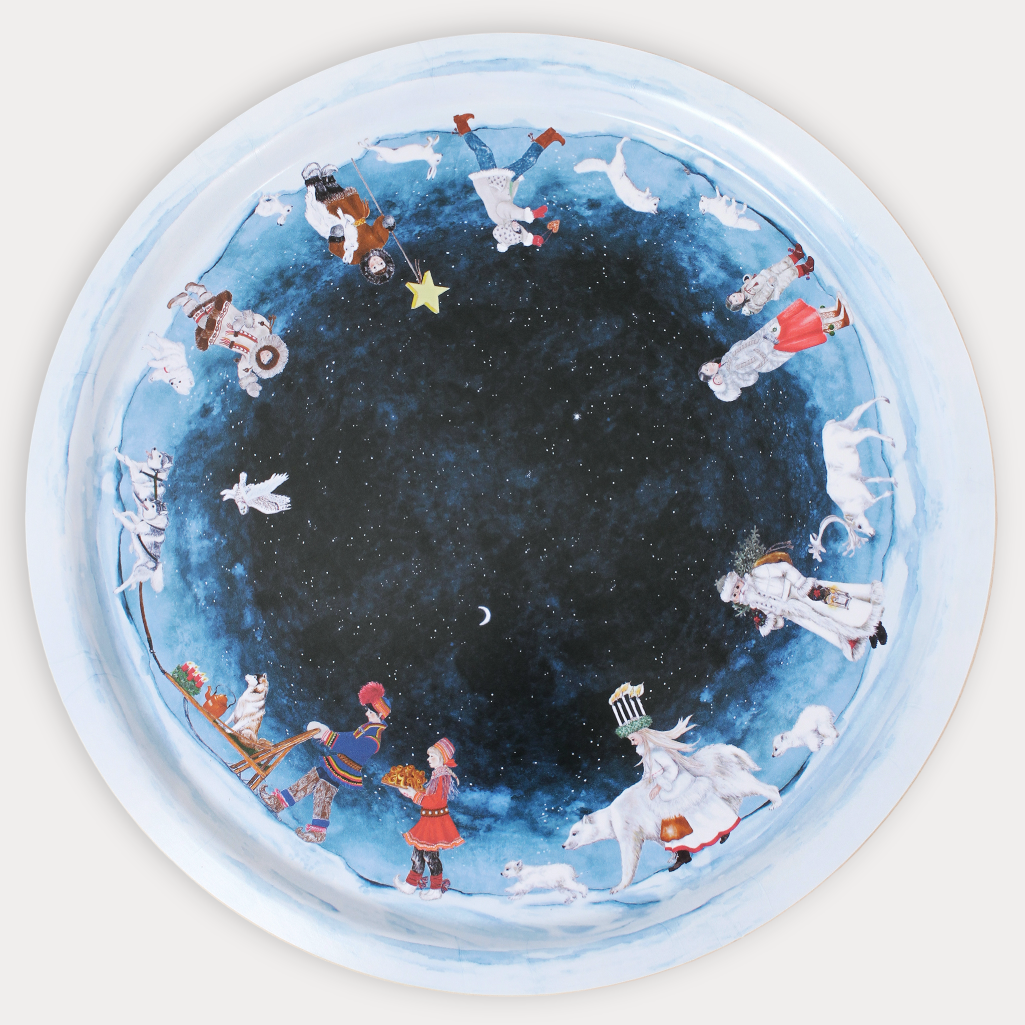 Julbricka 39 cm - Starlight