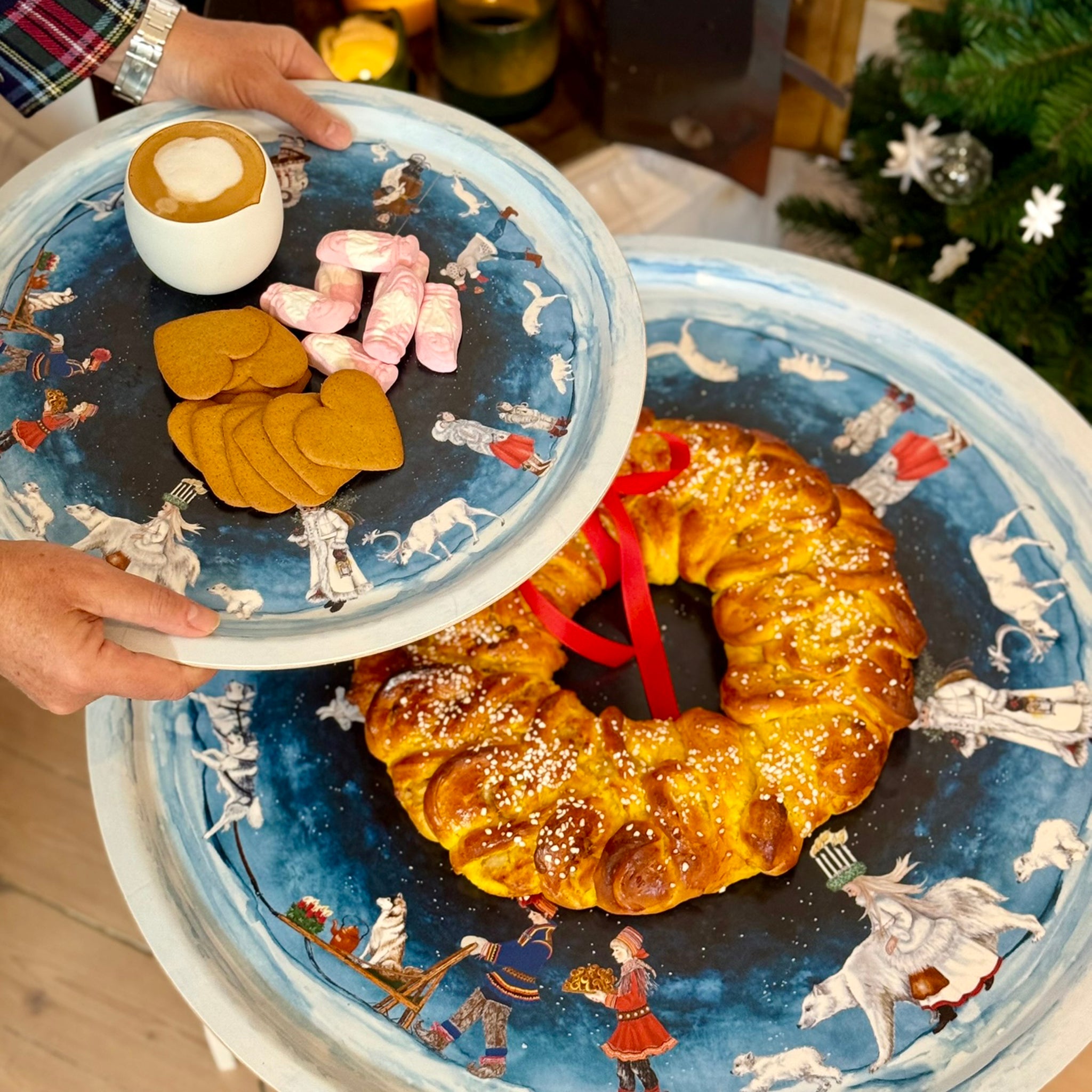 Julbricka 39 cm - Starlight