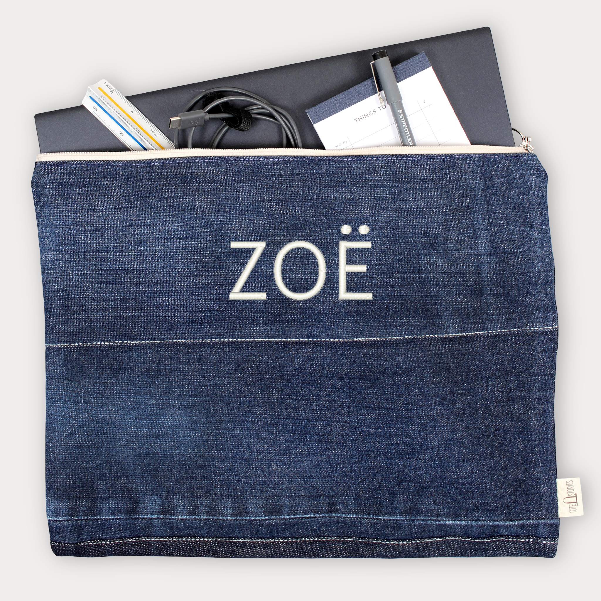 Utility Pouch - Denim Dark Indigo