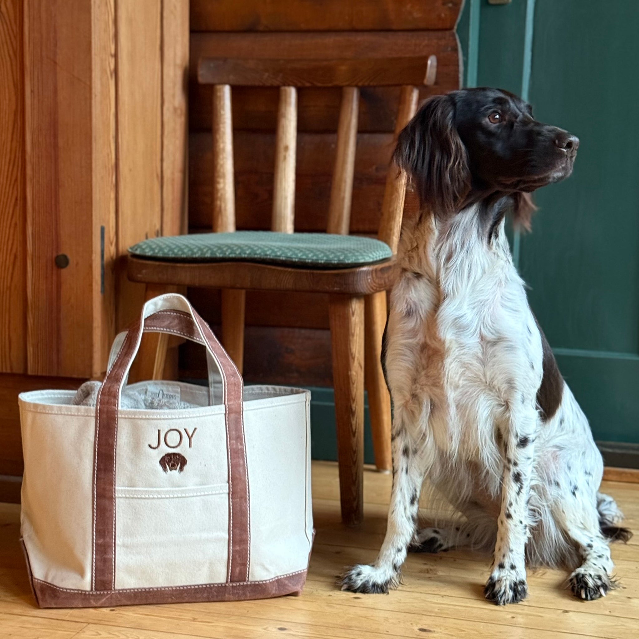 Gewachste Tote Bag- Bahia Brown
