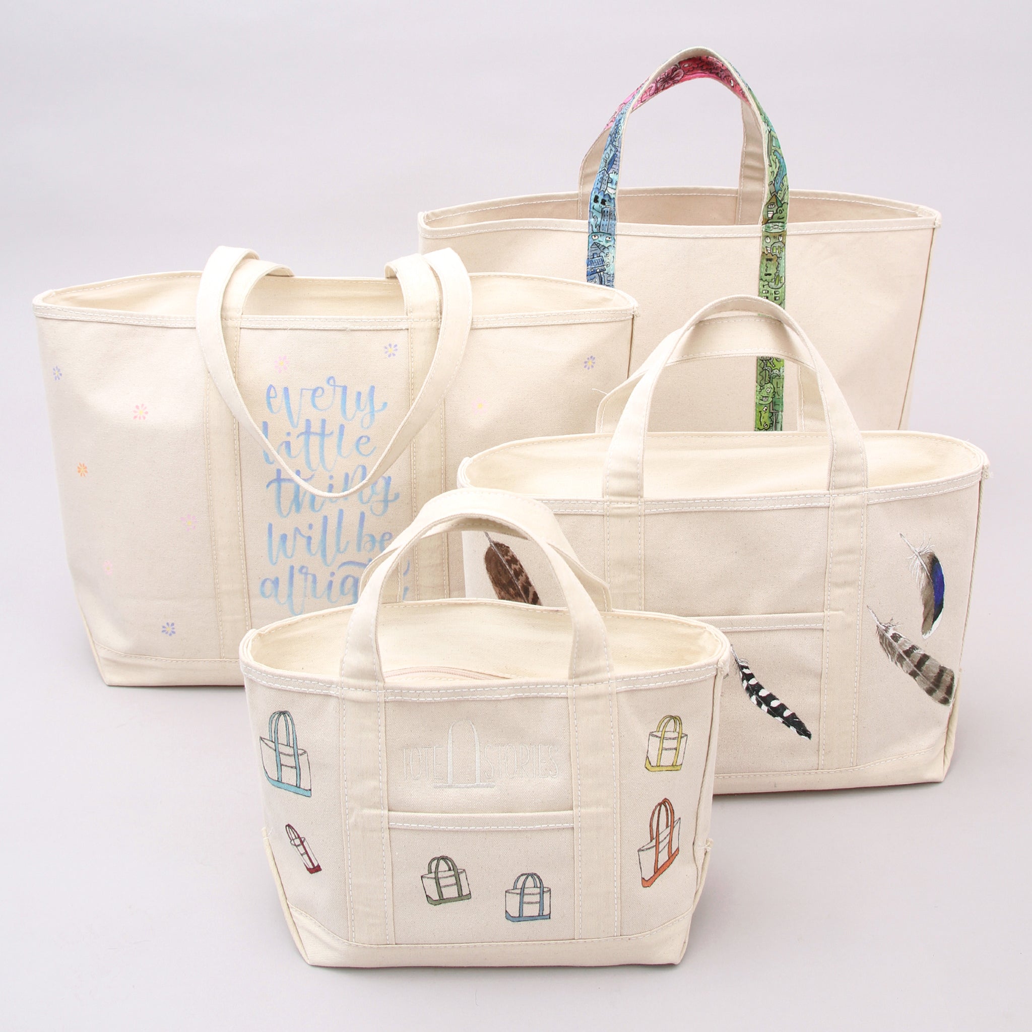 Classic tote bag - White Sizes