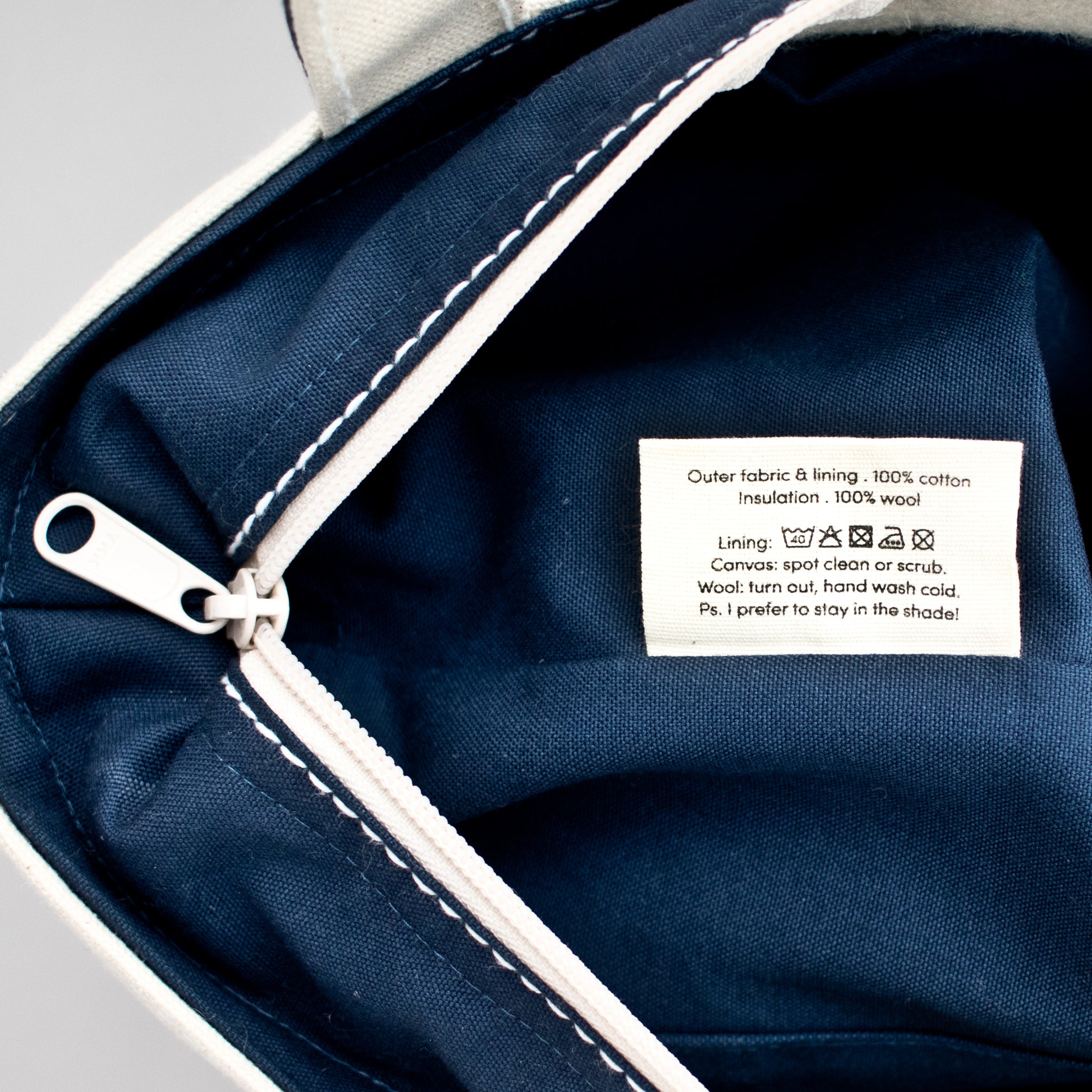 Cooler Tote Bag - Falsterbo Ocean - Care