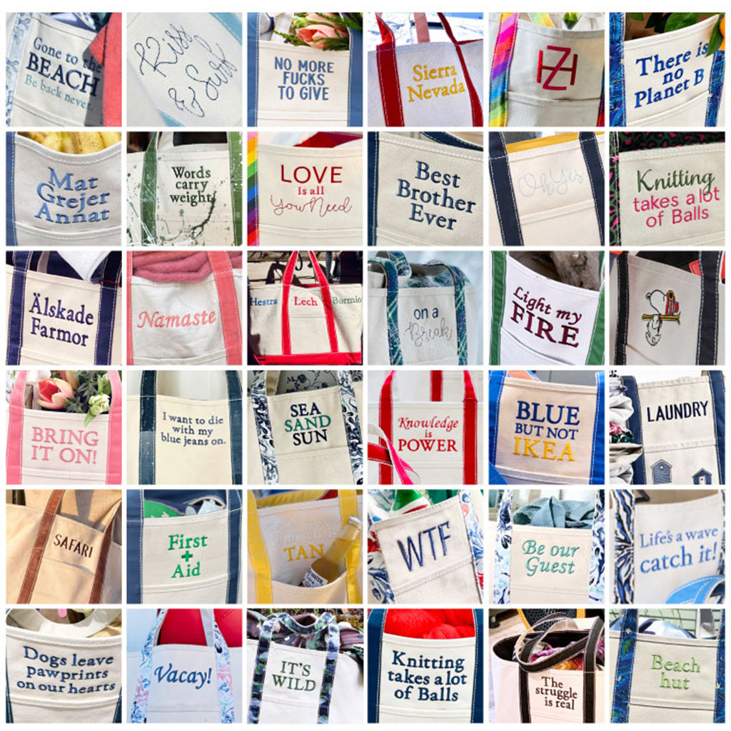 Limited Tote Bag - Beach Huts