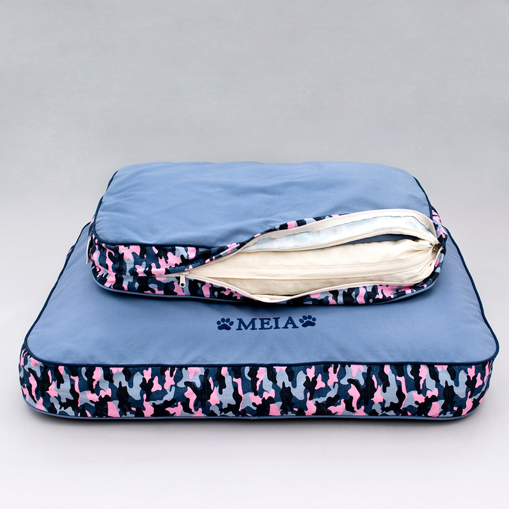 Dog Bed - Camo Falsterbo Ocean - Insert
