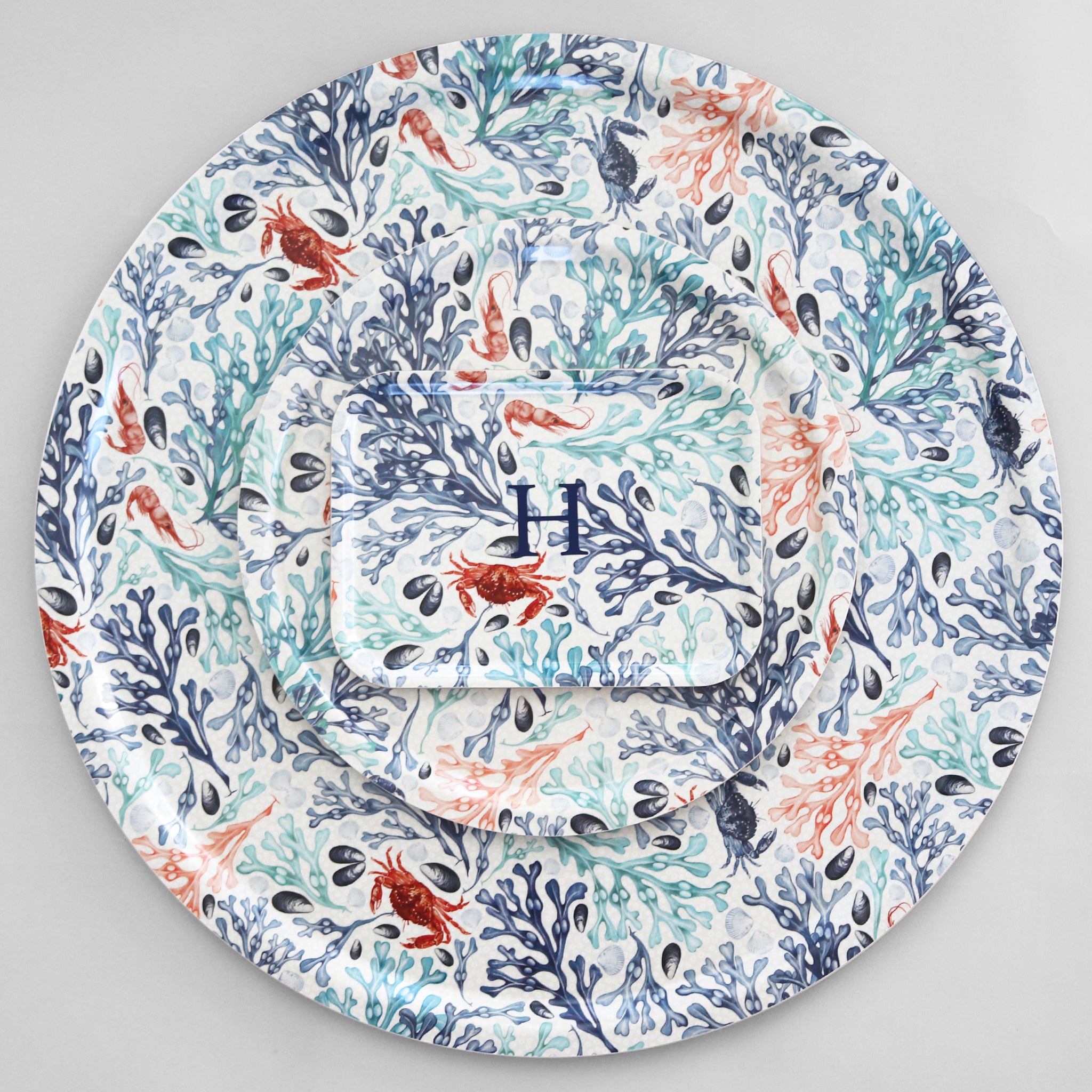 Tray Falsterbo Beach Coral