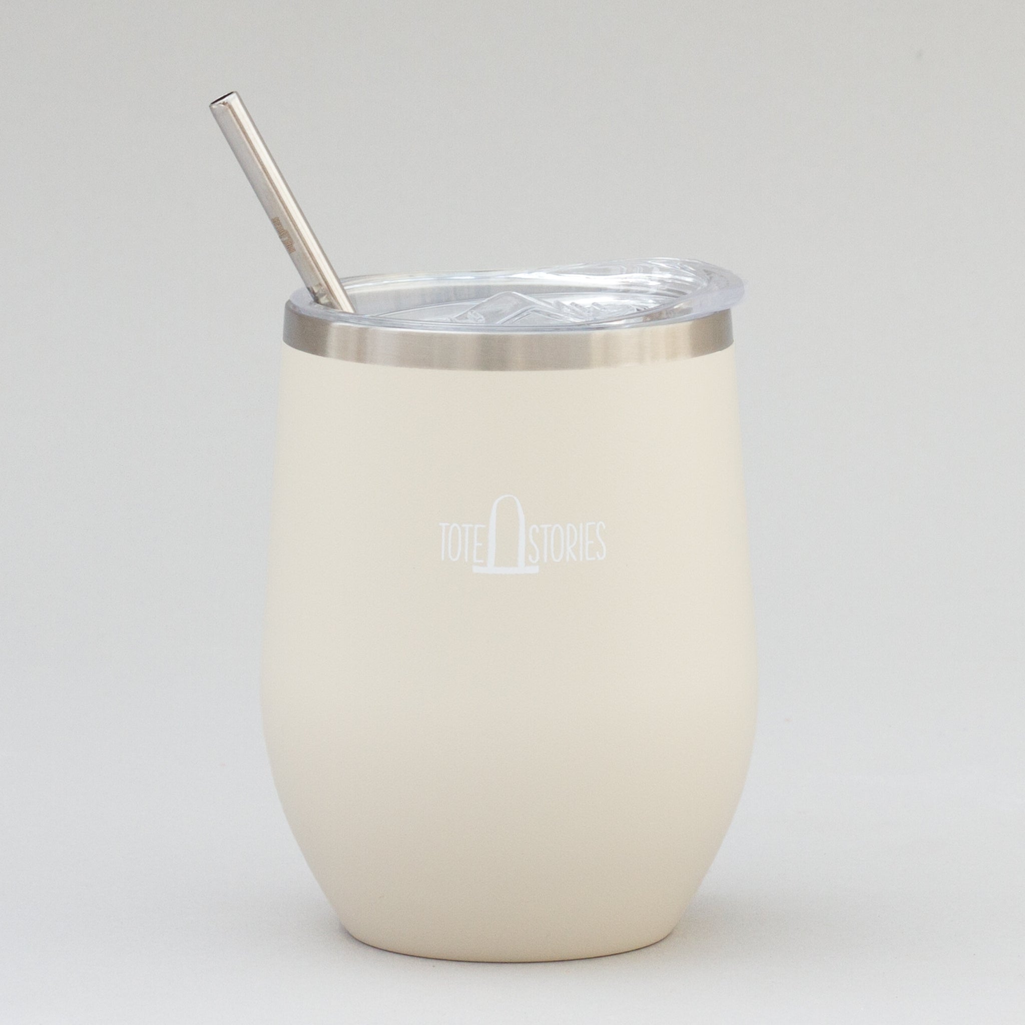 Wine tumbler back - Matte - San Pedro Sand