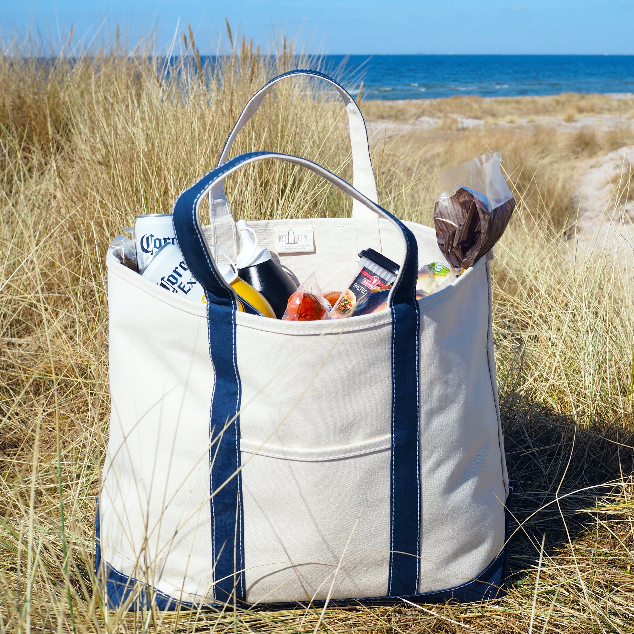 A picnic on the beach