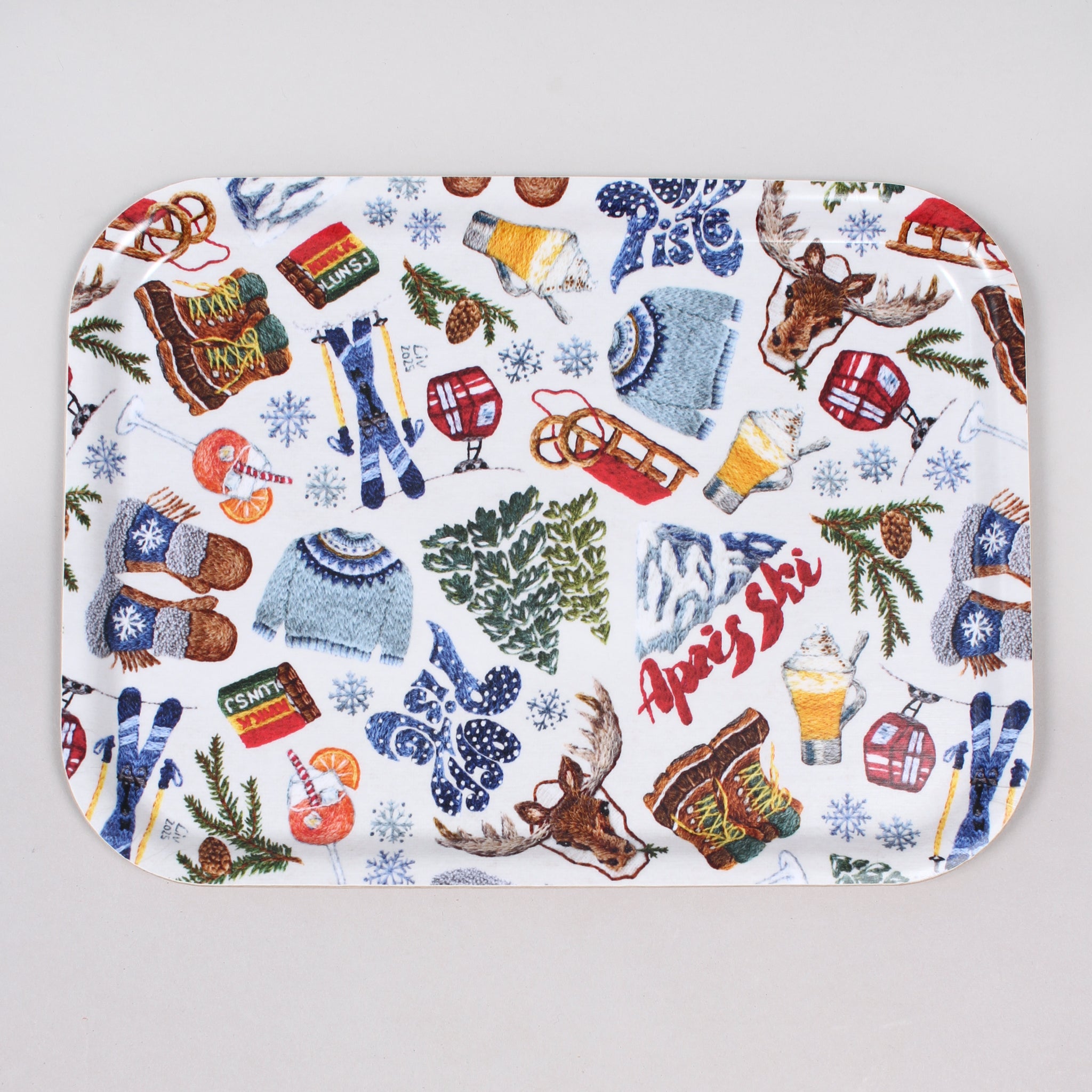 Apres Ski - Tray 27x20 cm