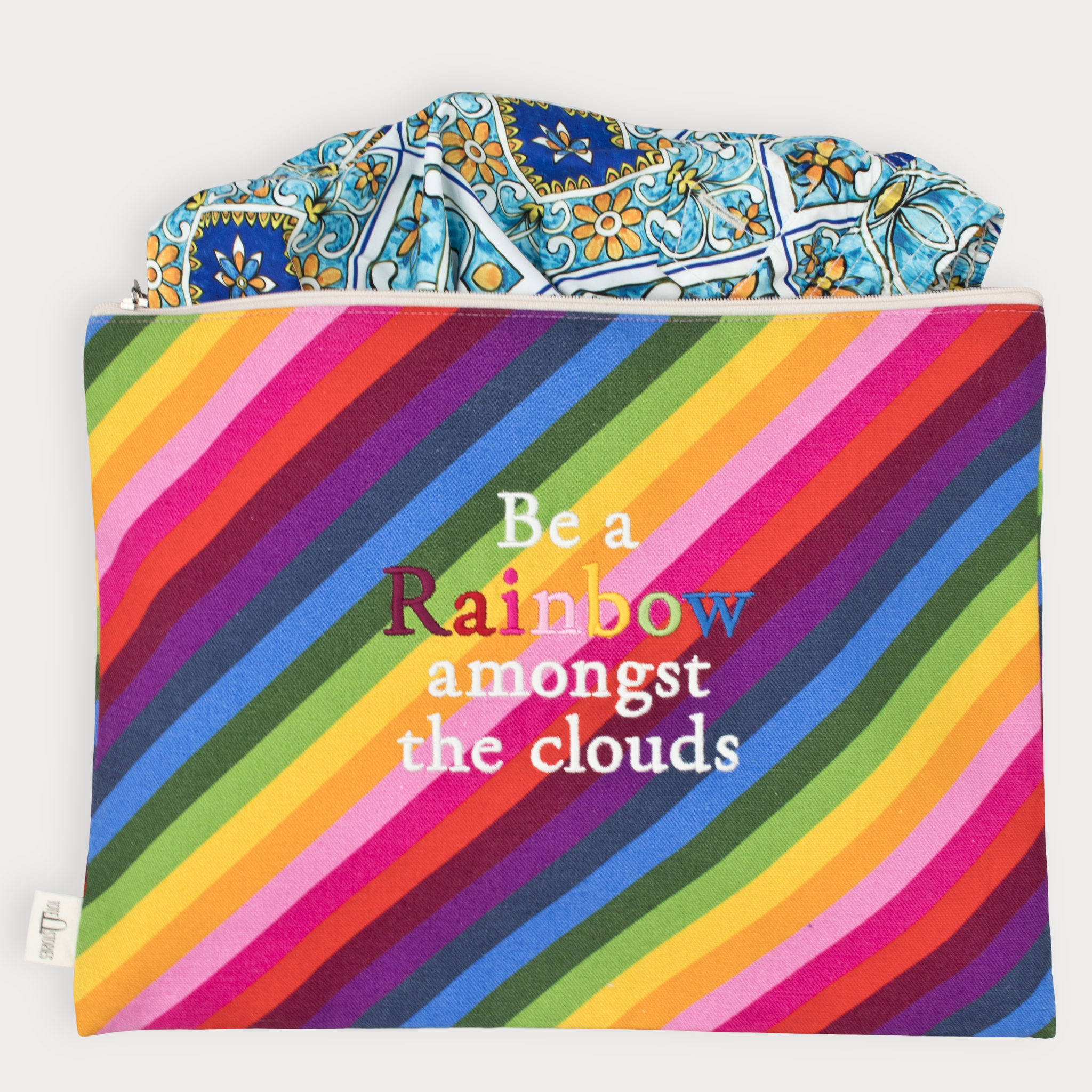 Beach Pouch - Rainbow