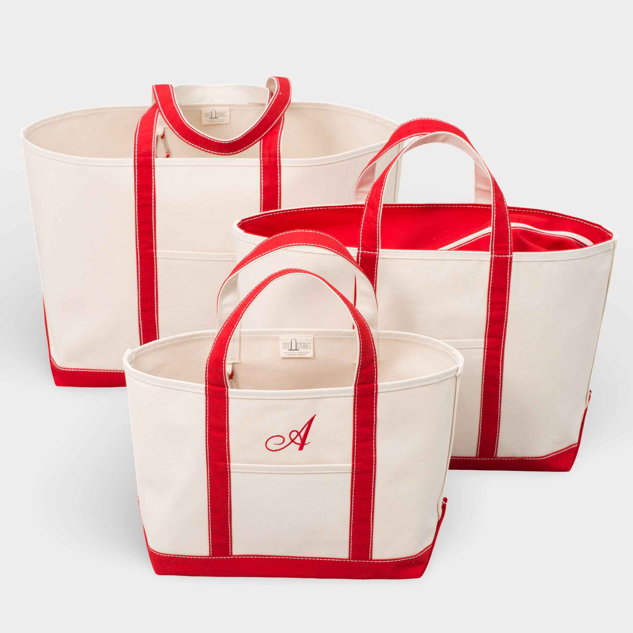 Classic Tote Bag - London Red