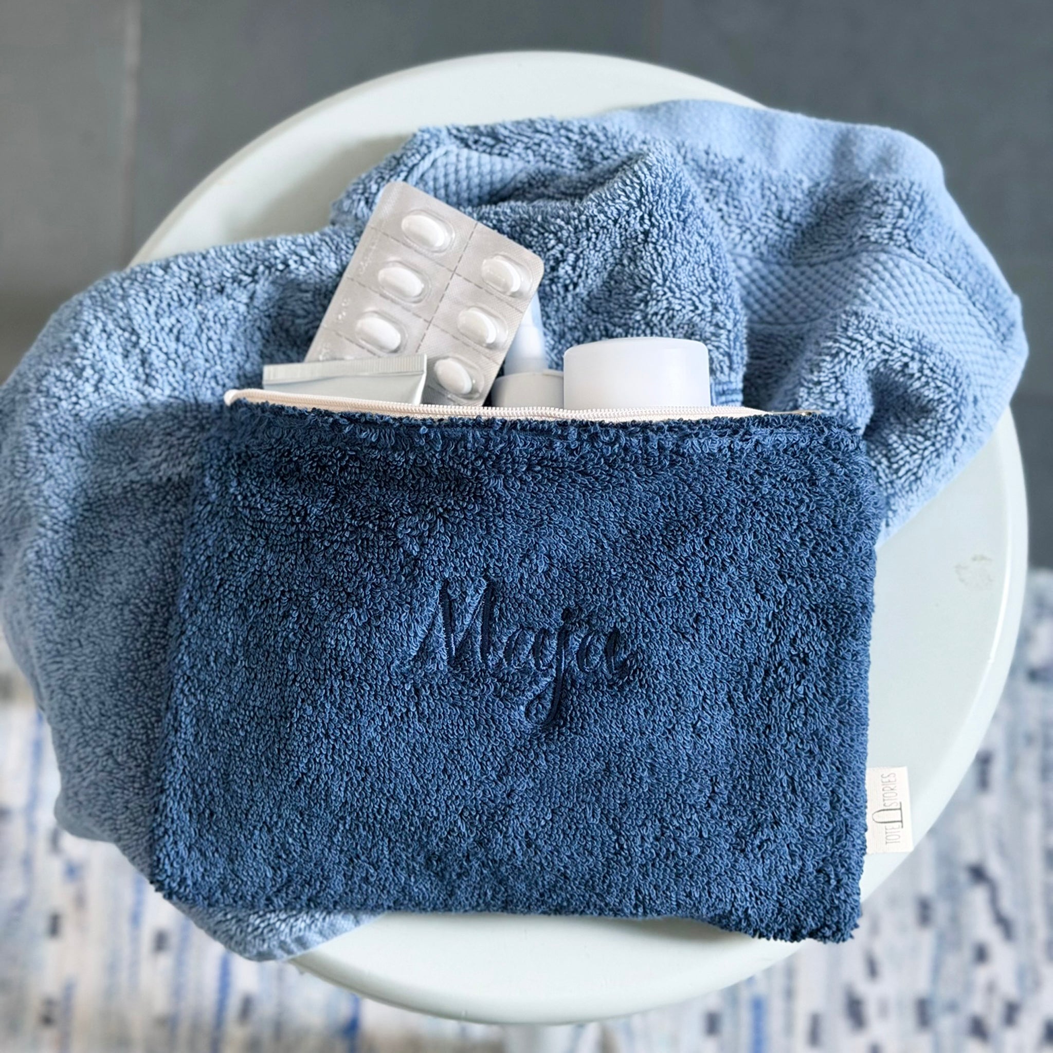 Pouch - Bath Towel Falsterbo Ocean