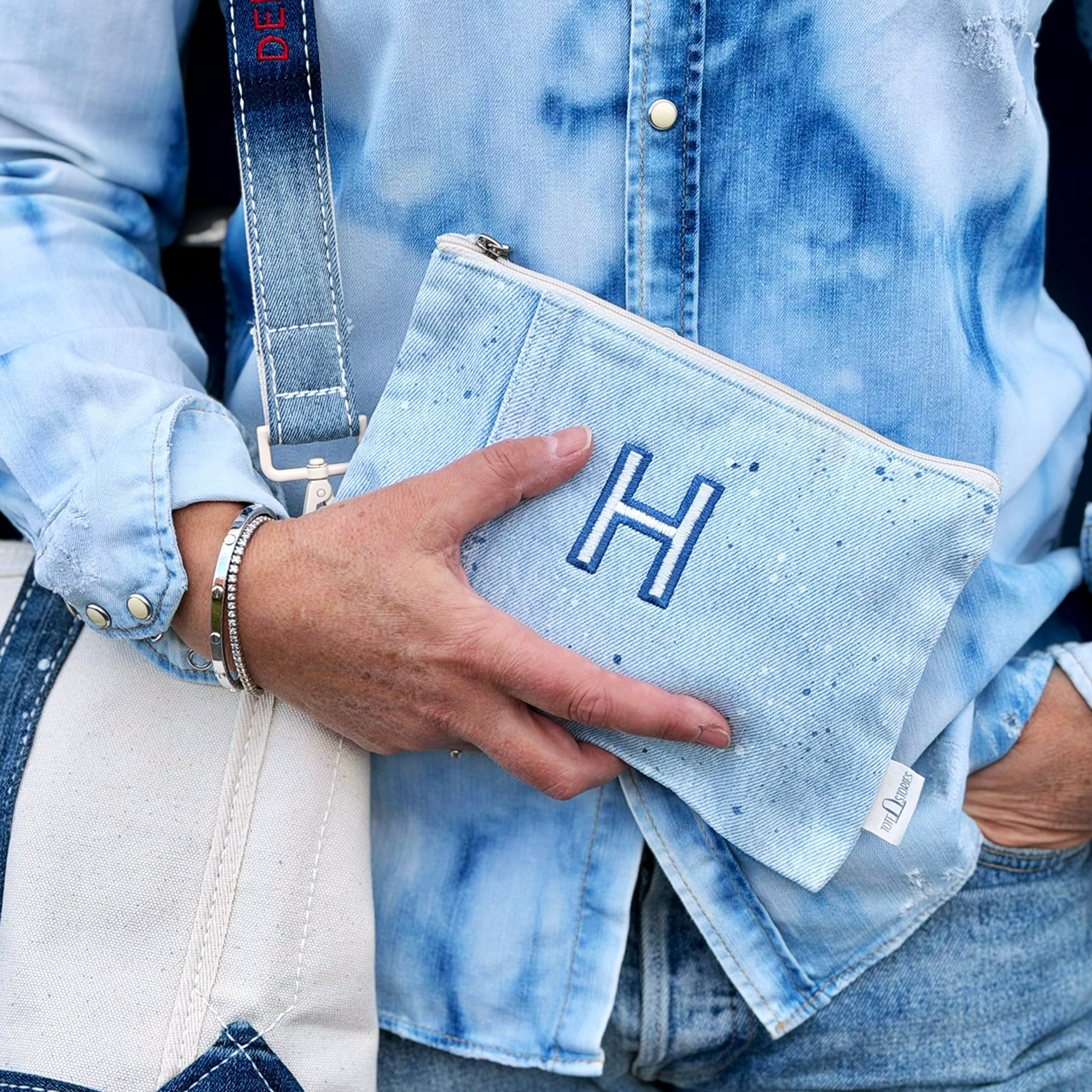 Pouch - Denim Light Indigo