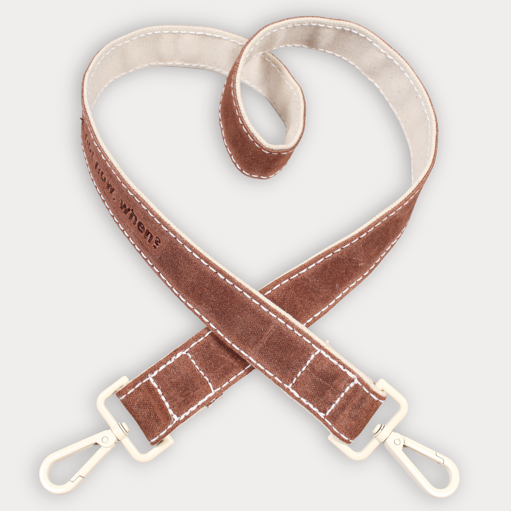 Long Strap - Waxed Bahia Brown