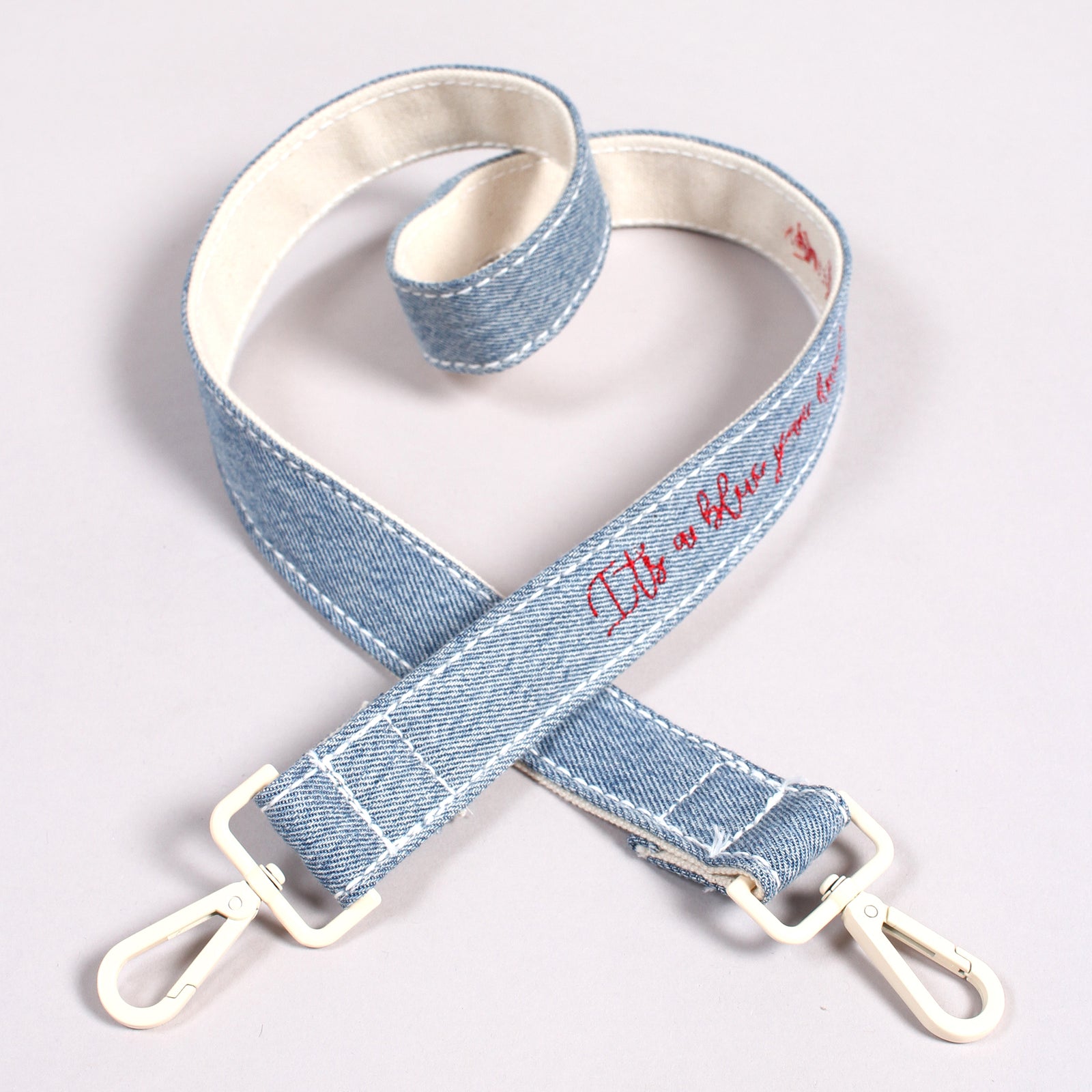 Long Strap - Denim Light Indigo