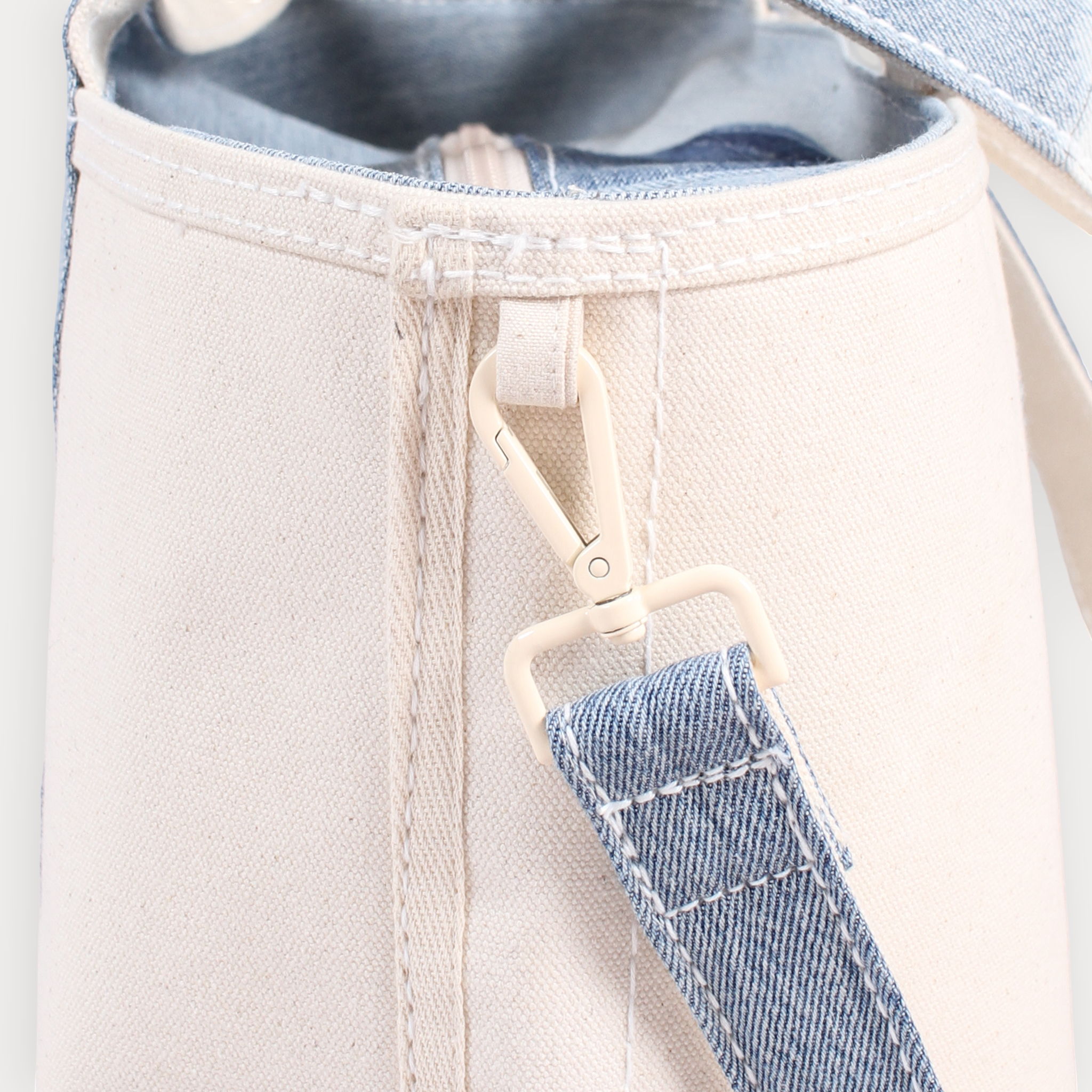 Long Strap - Denim Light Indigo