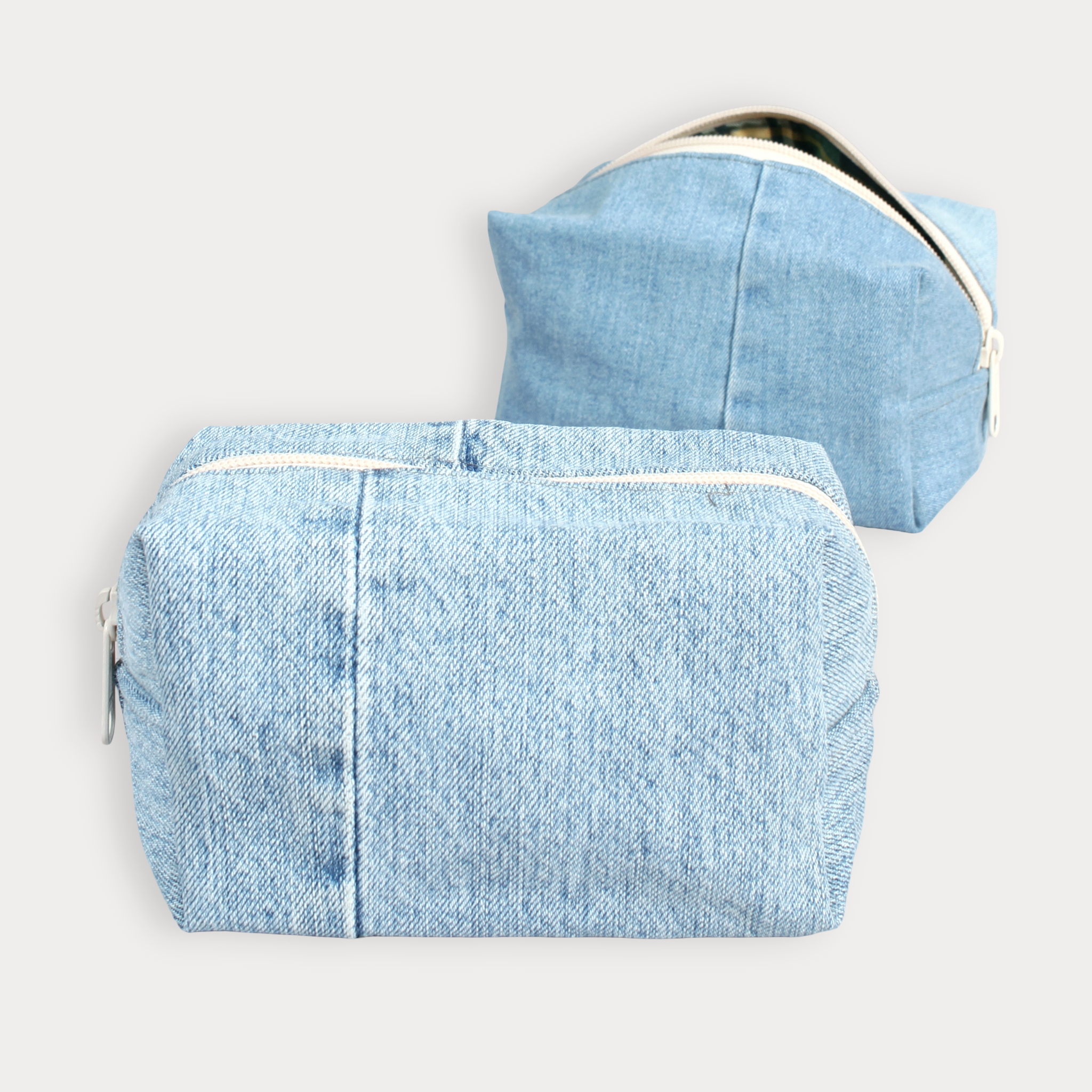 Makeup Bag - Denim Light Indigo