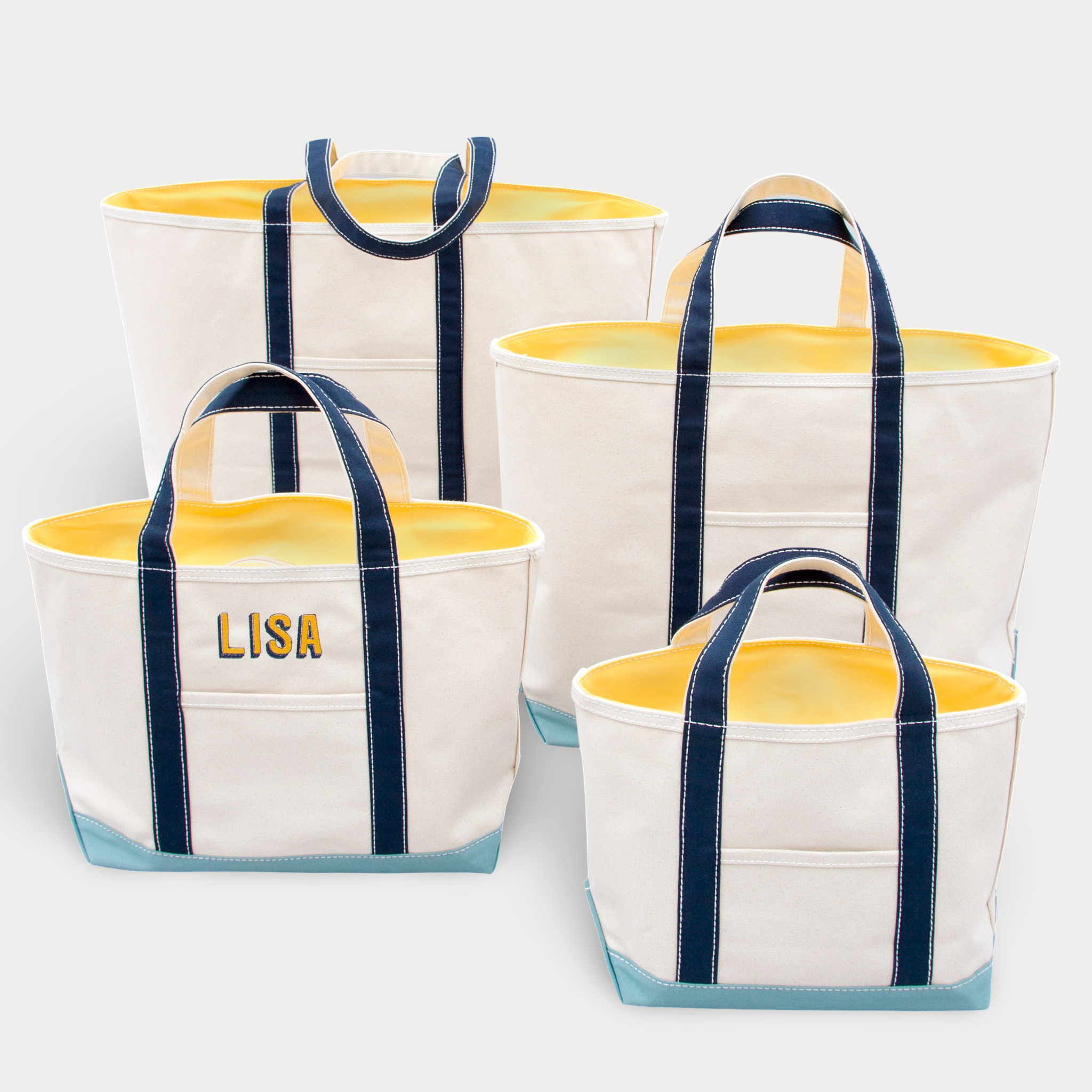 Multi Tote Bag - Lisbon Yellow