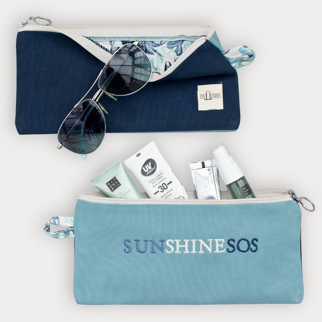 Pencil Pouch - Beach Falsterbo Ocean