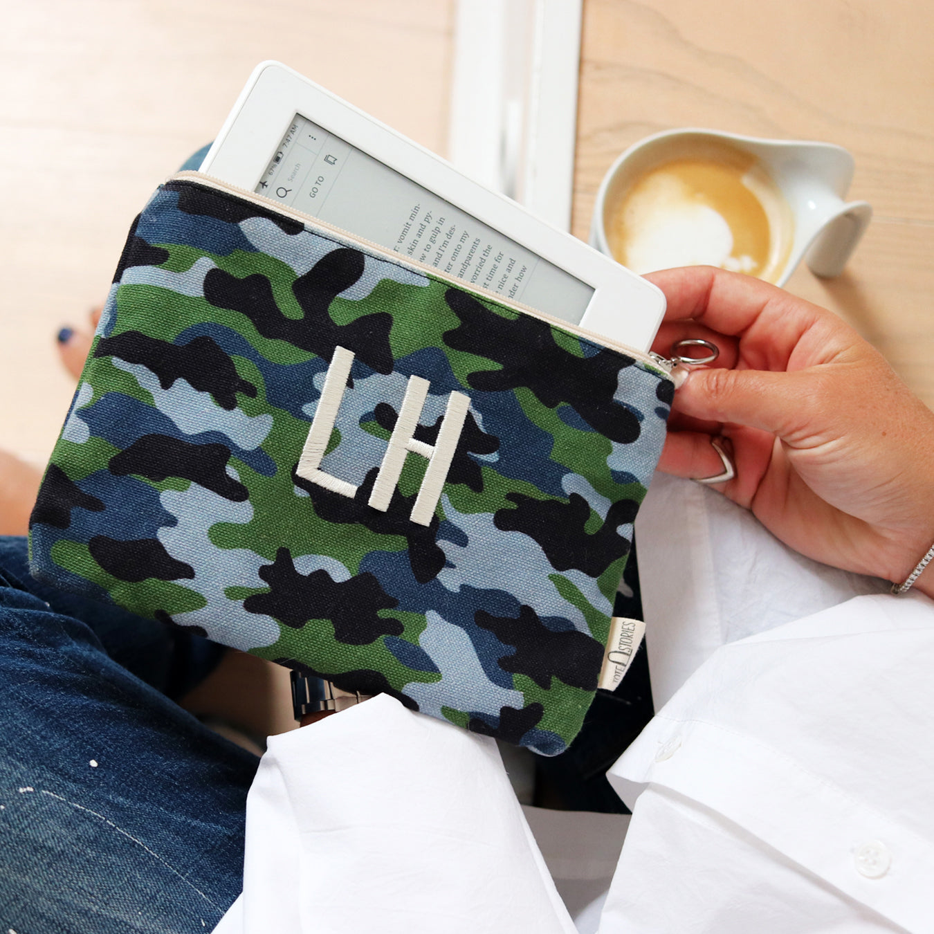 Pouch - Camo Falsterbo Ocean