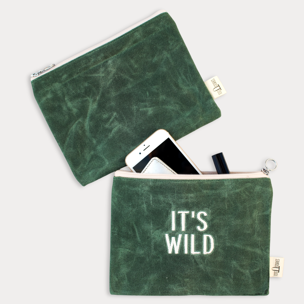 Pouch - Waxed Deerfield Green