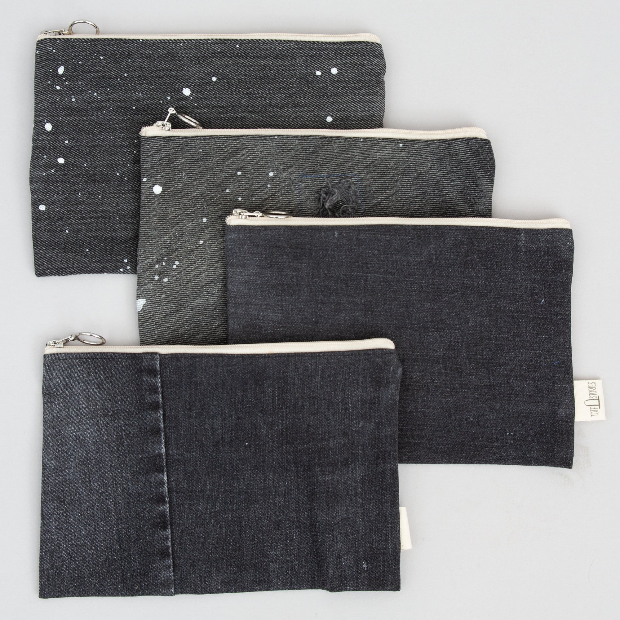 Pouch - Black Denim