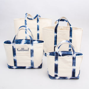 Limited tote bag - Shibori Blue Sizes